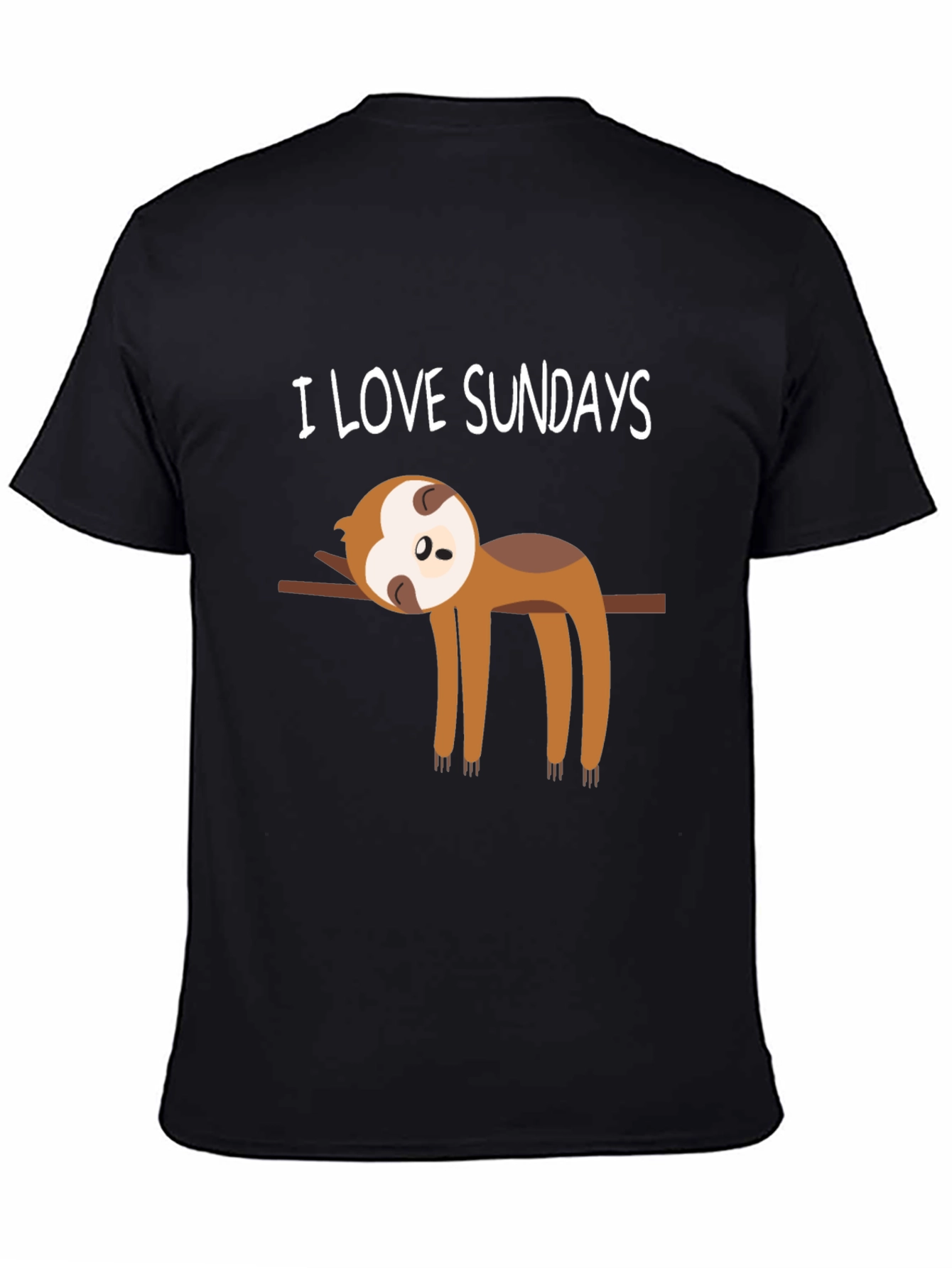 I Love Sundays Sloth T-Shirt