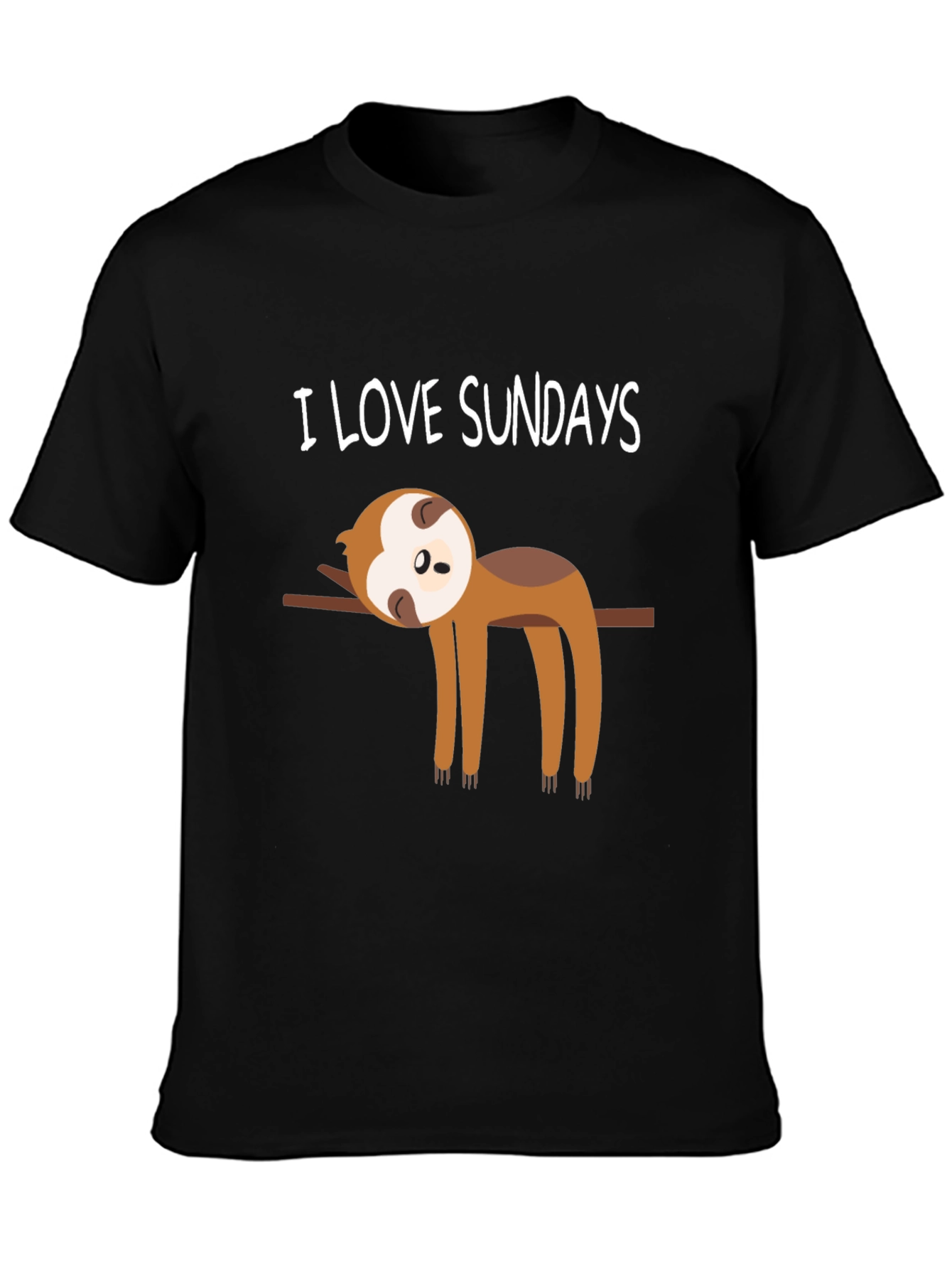I Love Sundays Sloth T-Shirt