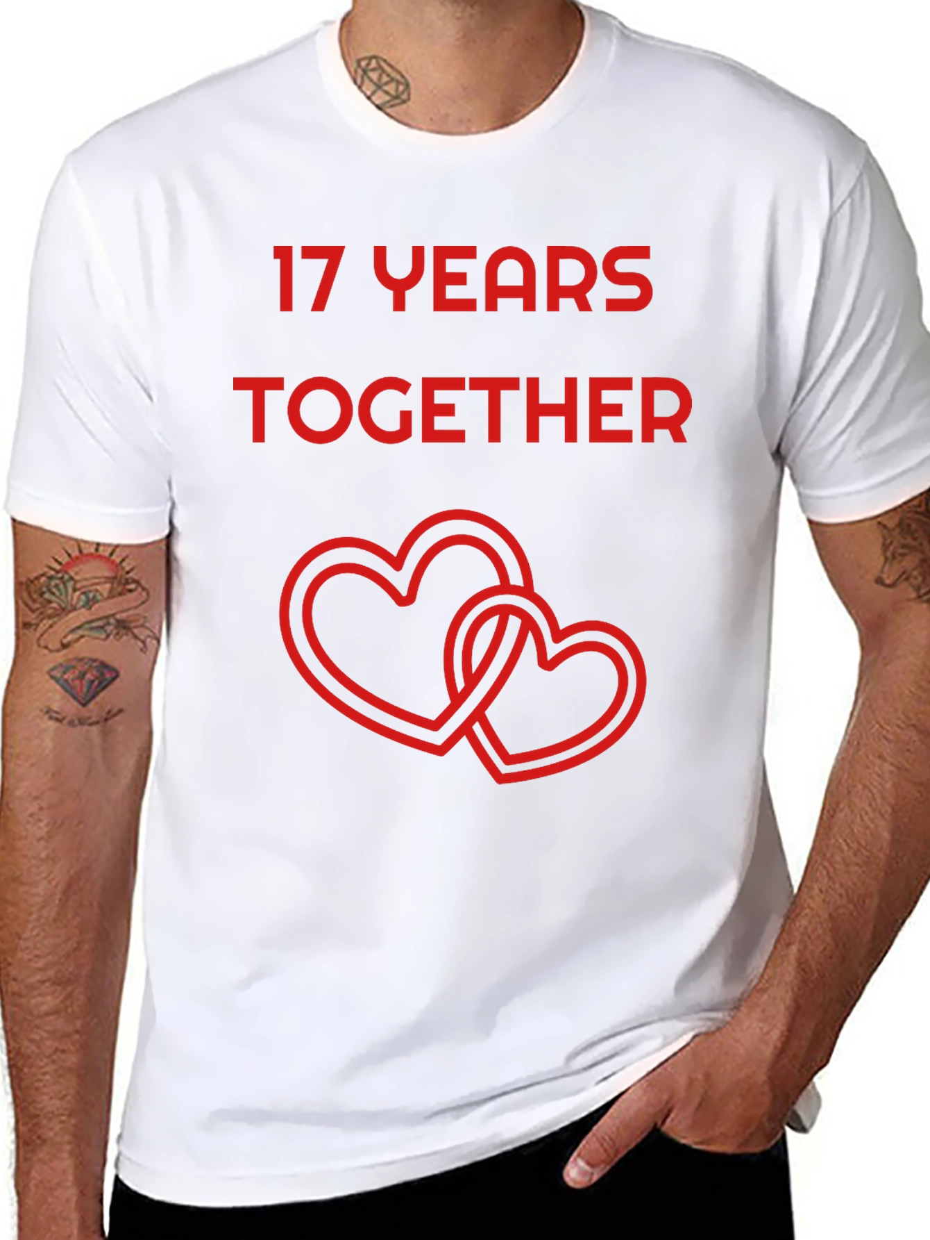 17 Years Together Anniversary T-Shirt