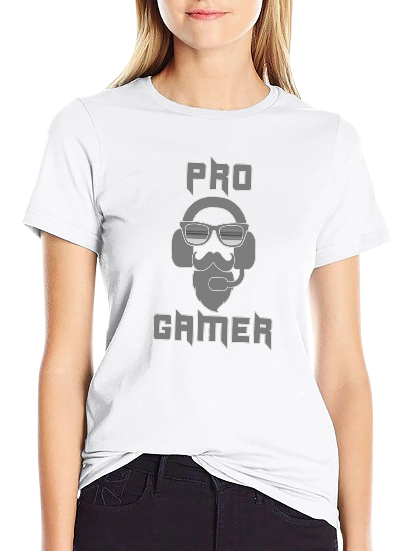 Pro Gamer T-Shirt - Black Cotton Blend Tee
