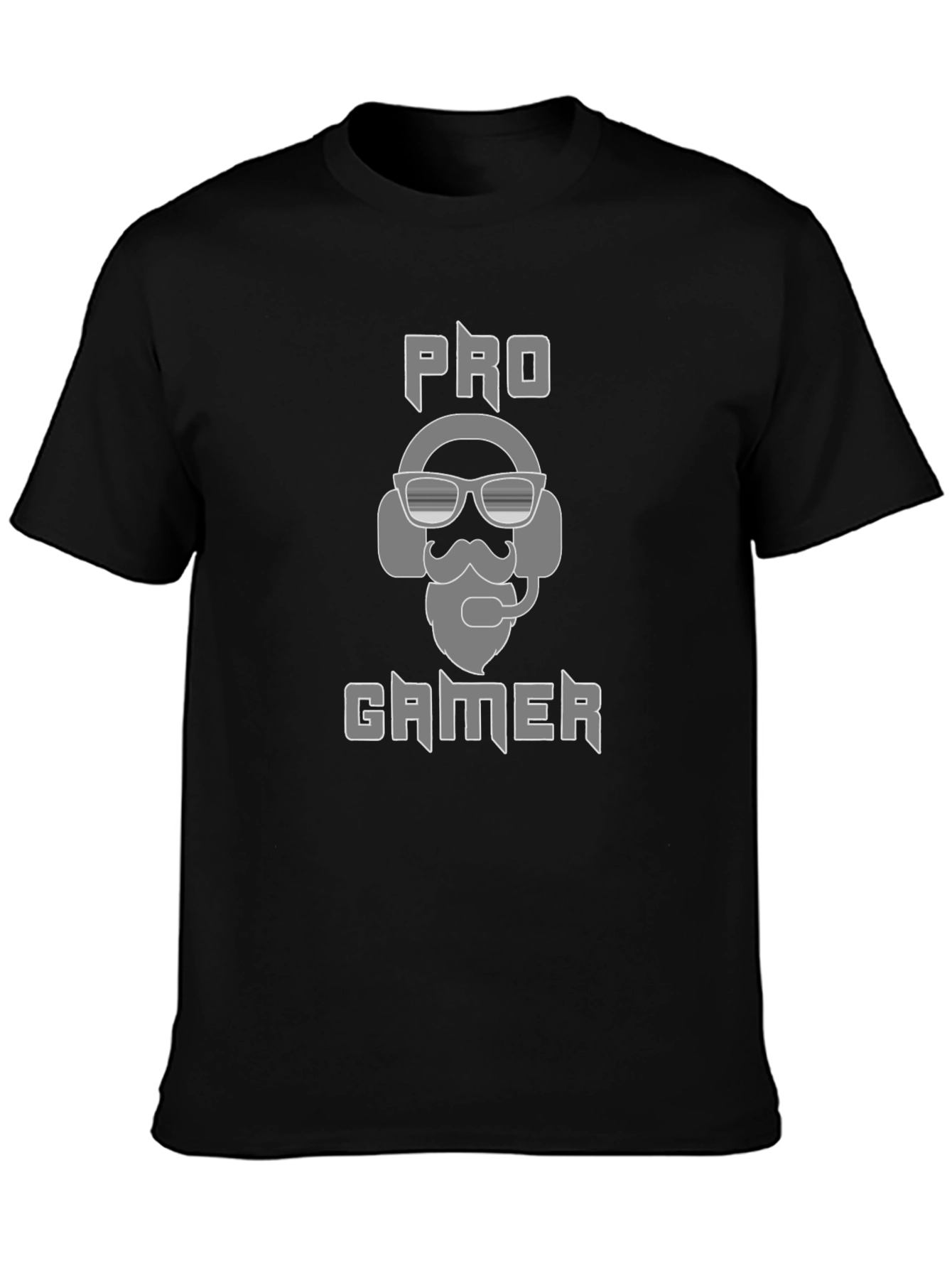 Pro Gamer T-Shirt - Black Cotton Blend Tee
