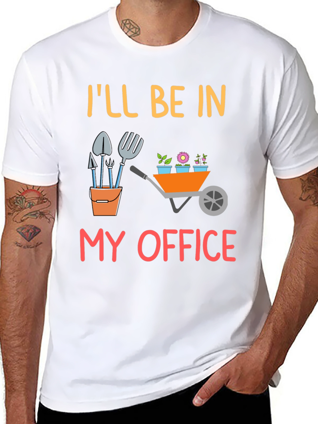Ill Be In My Office Gardening T-Shirt