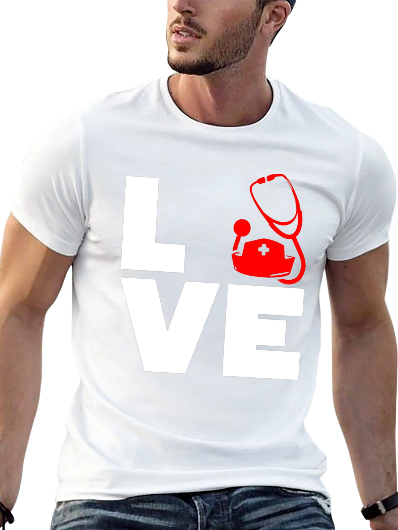 Nurse Love Graphic T-Shirt