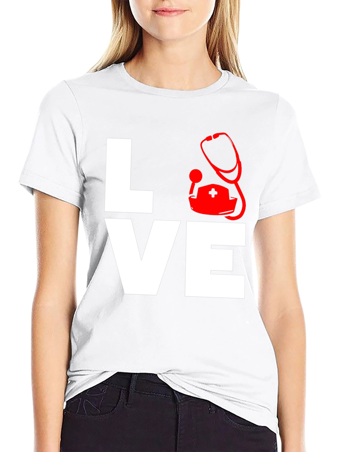 Nurse Love Graphic T-Shirt
