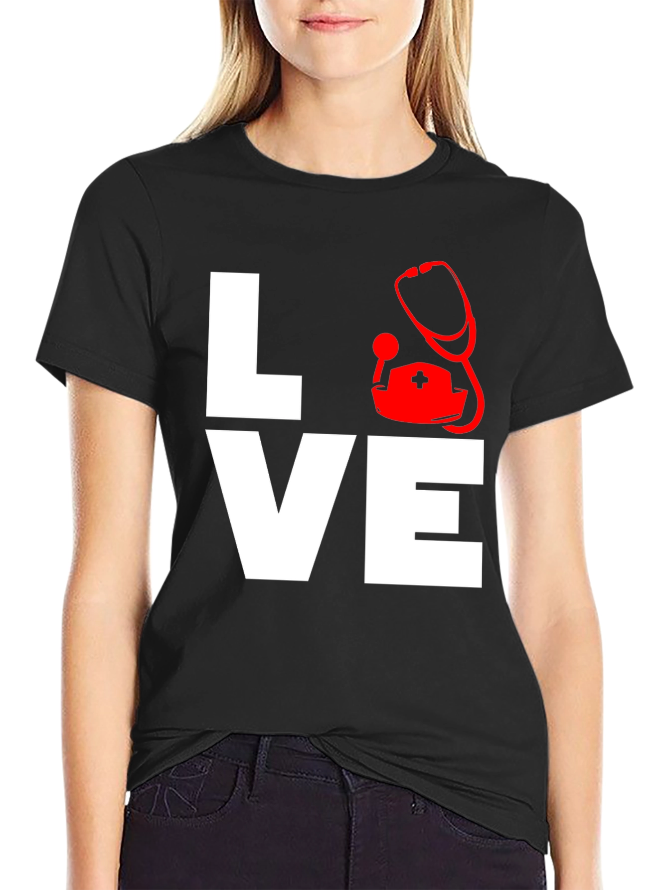 Nurse Love Graphic T-Shirt