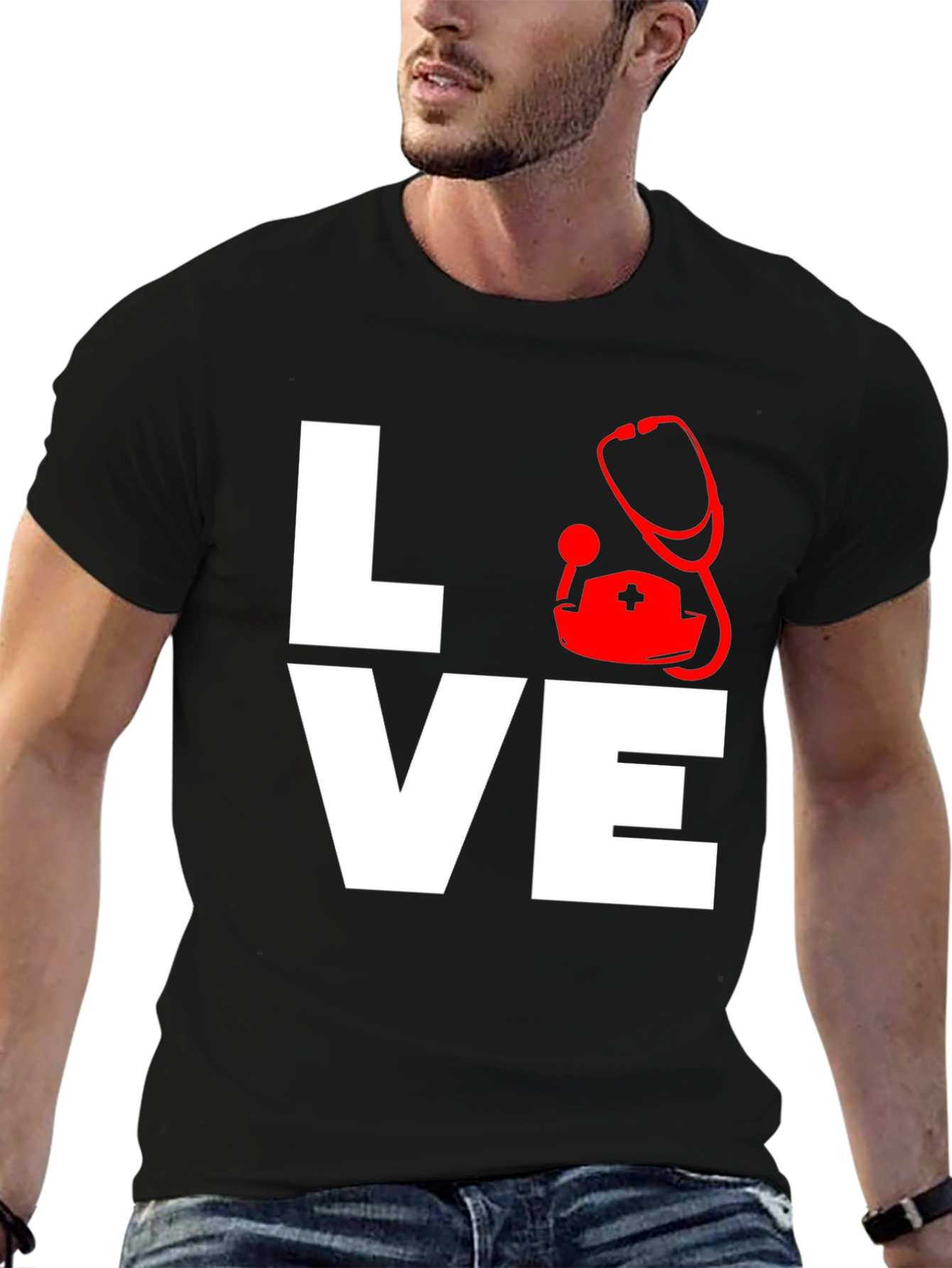 Nurse Love Graphic T-Shirt