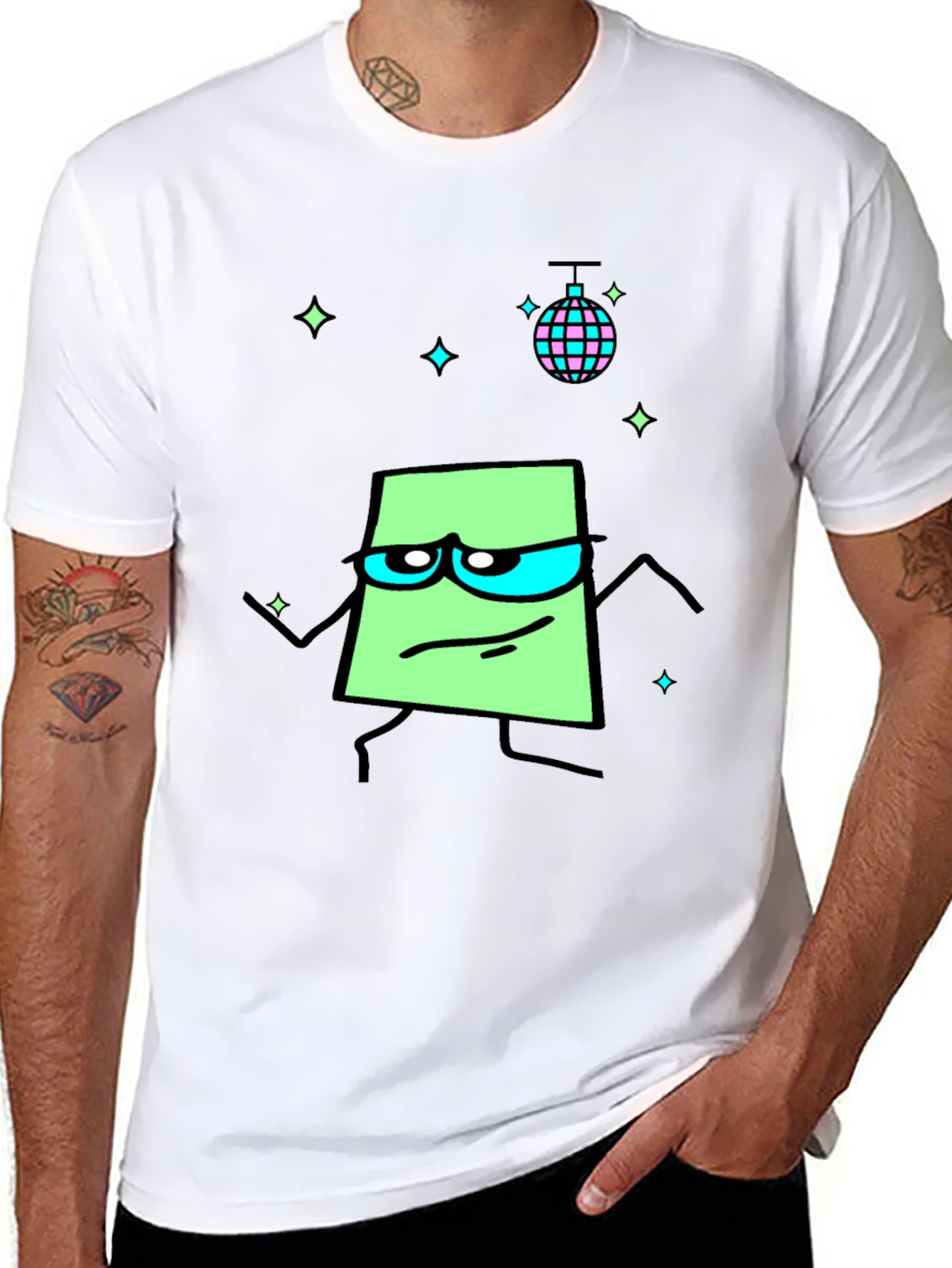 Cool Cartoon Graphic Tee