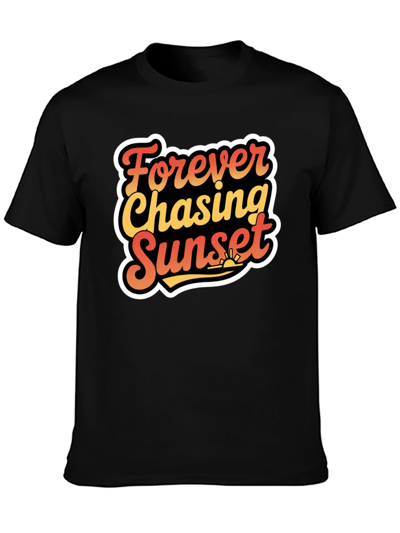Forever Chasing Sunset Graphic T-Shirt