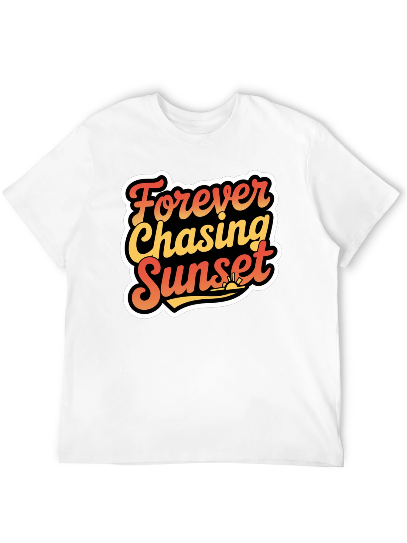 Forever Chasing Sunset Graphic T-Shirt