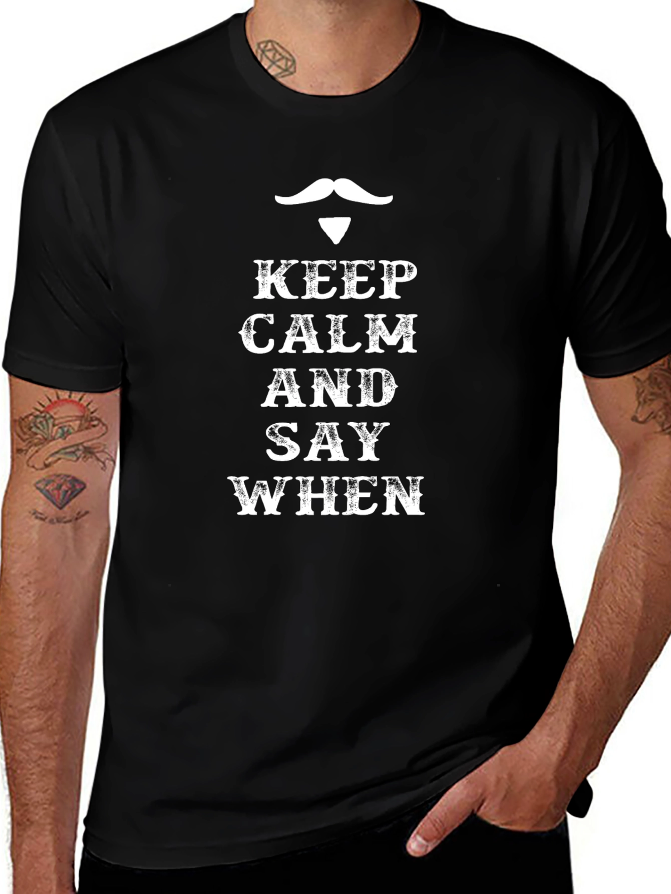 Keep Calm T-Shirt Funny Slogan Tee