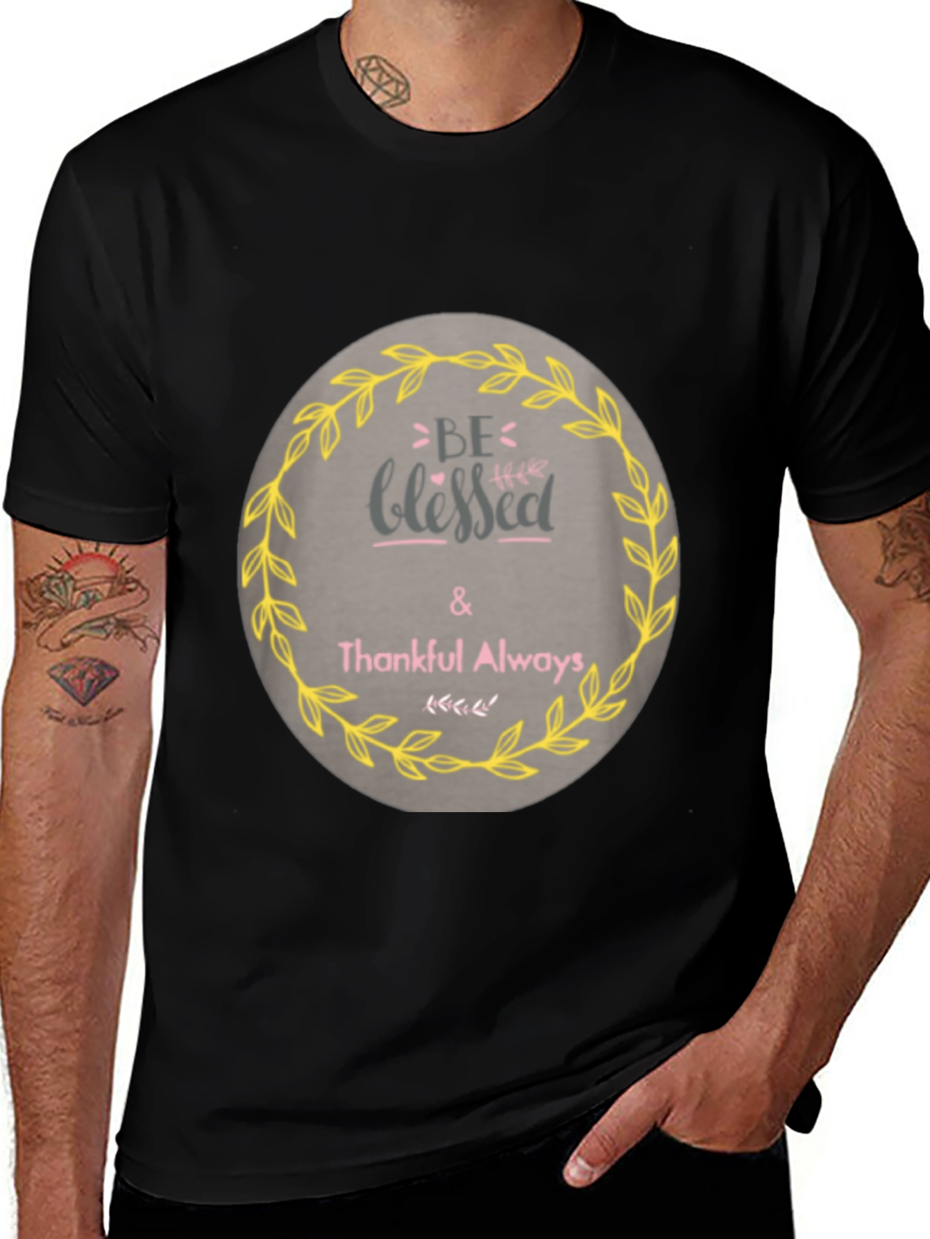 Be Blessed & Thankful Graphic T-Shirt