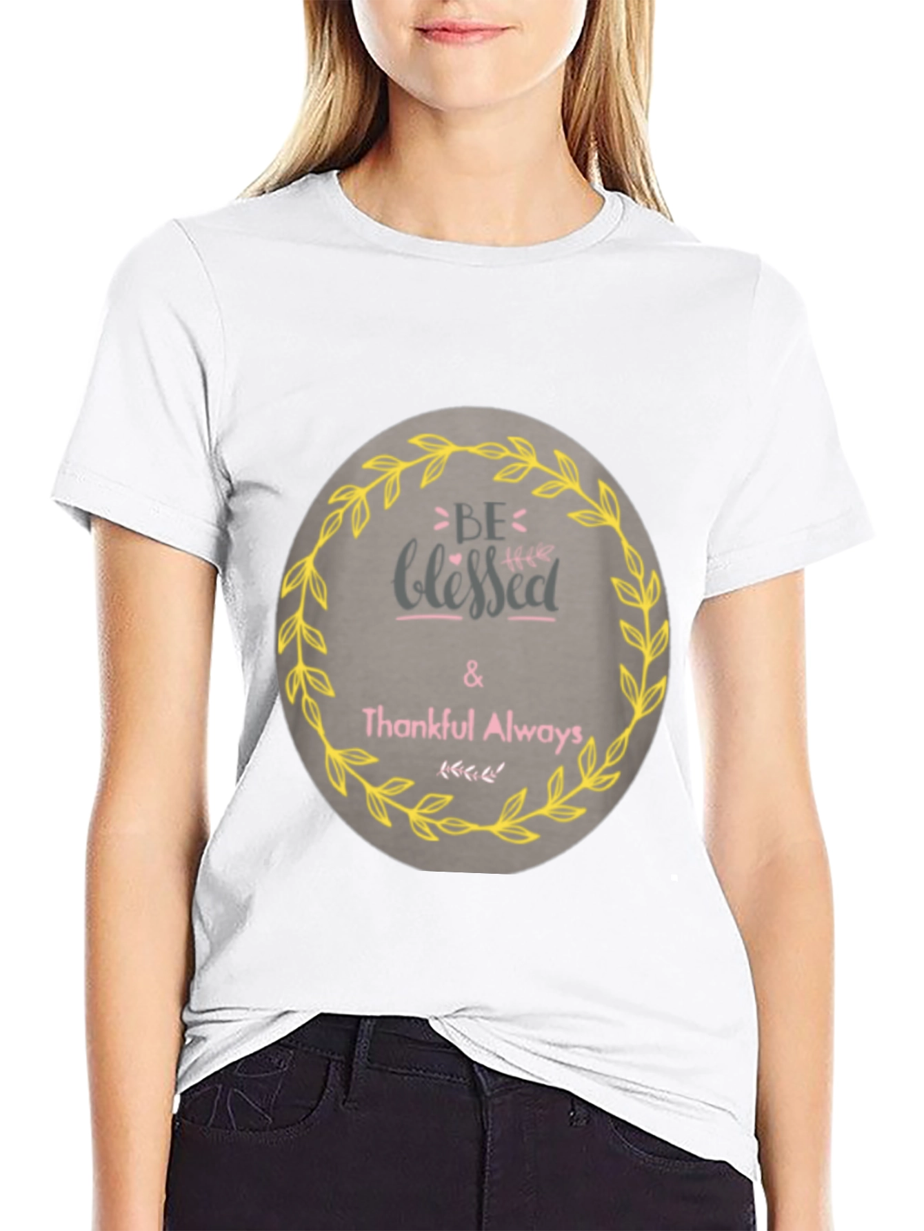 Be Blessed & Thankful Graphic T-Shirt