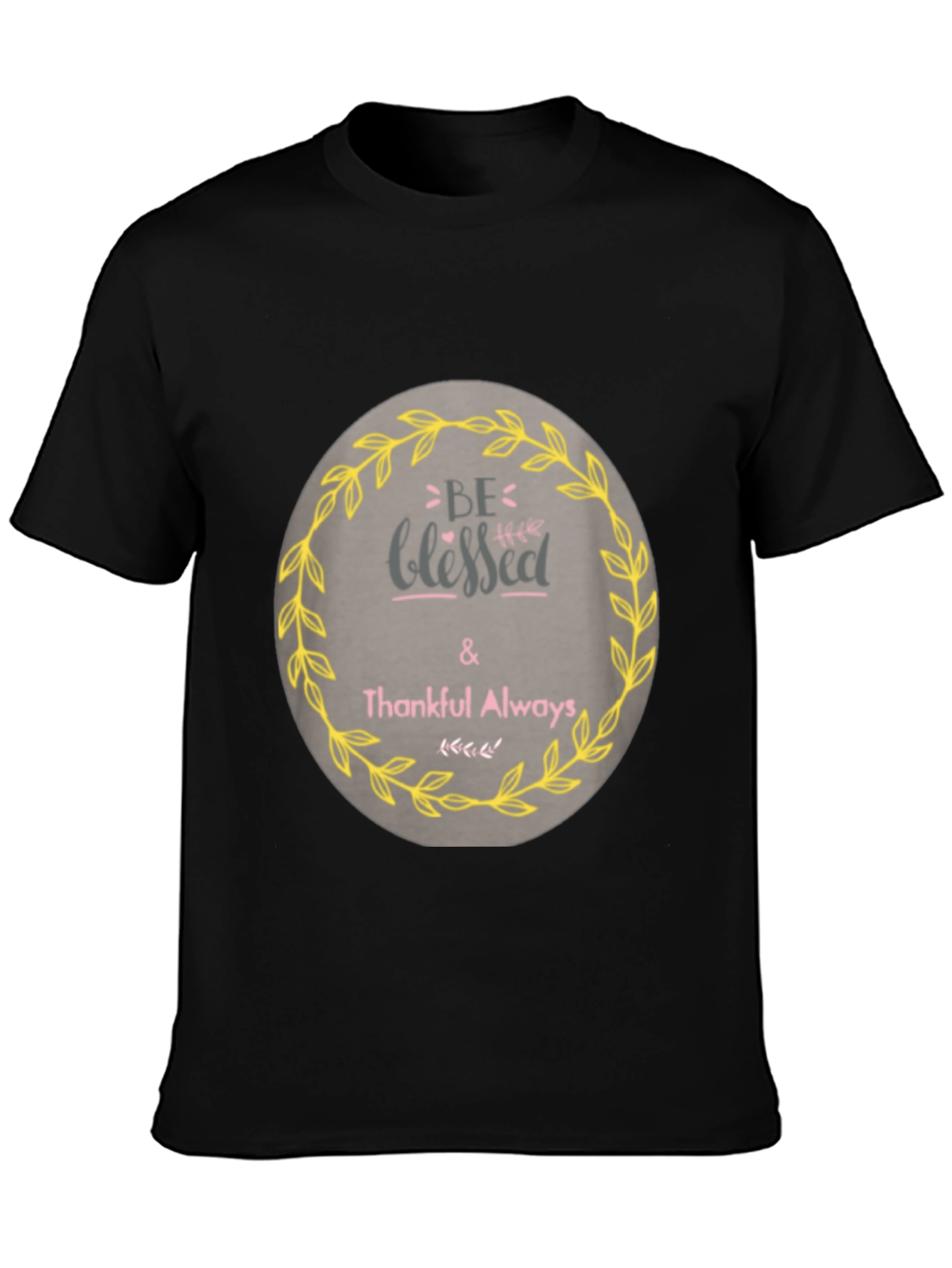 Be Blessed & Thankful Graphic T-Shirt