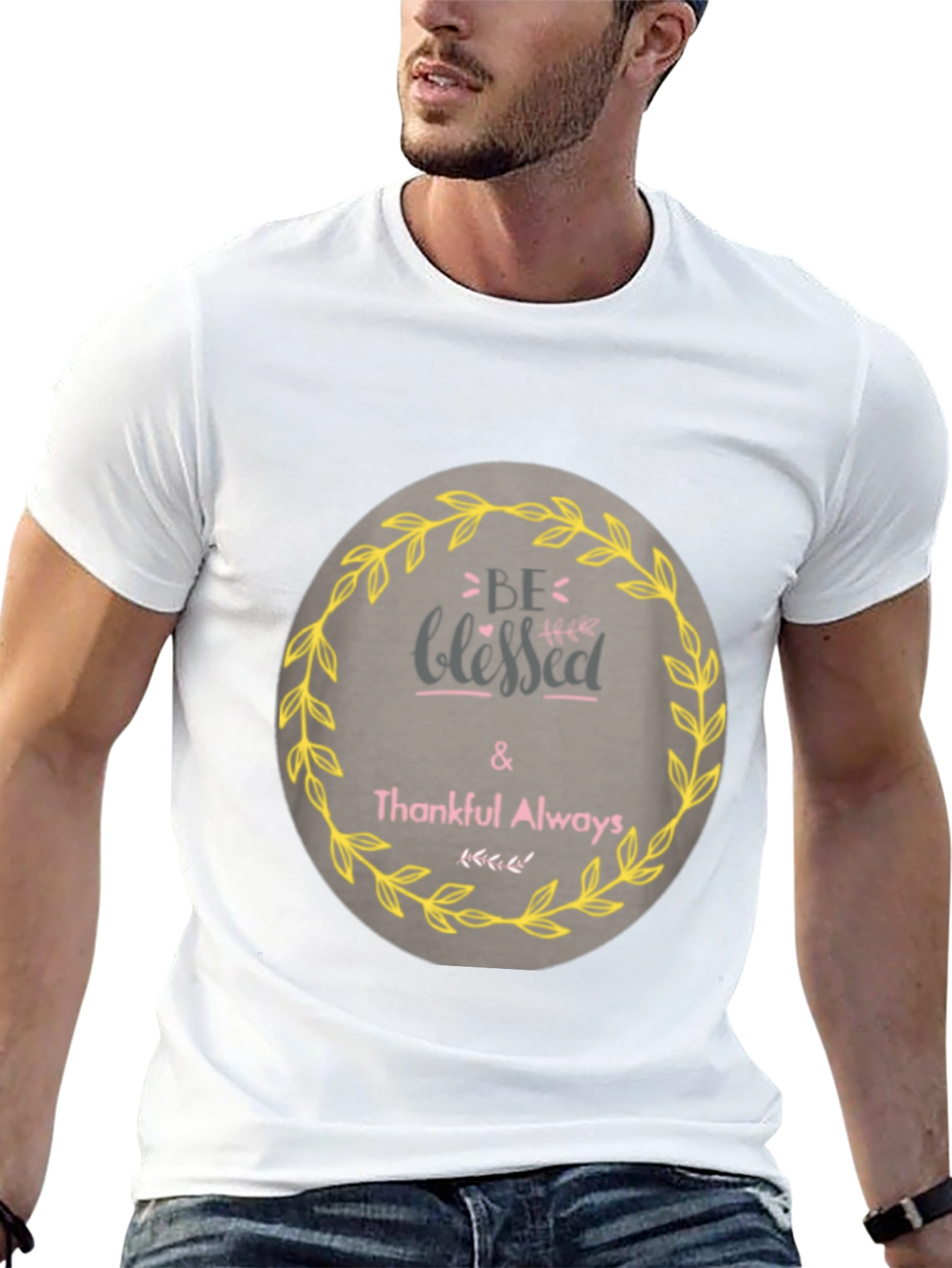Be Blessed & Thankful Graphic T-Shirt