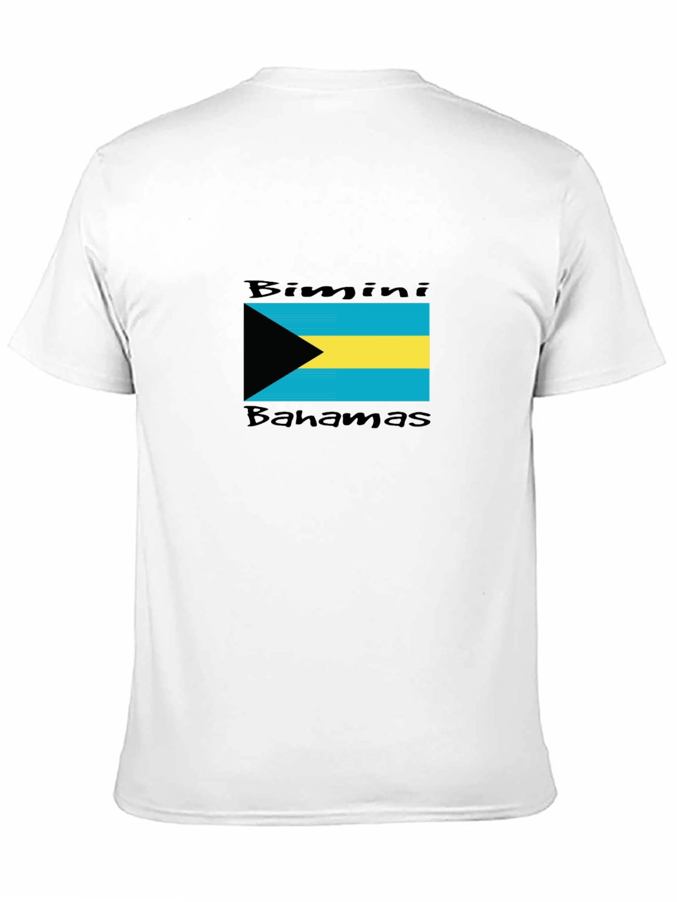 Bimini Bahamas Black T-Shirt Souvenir