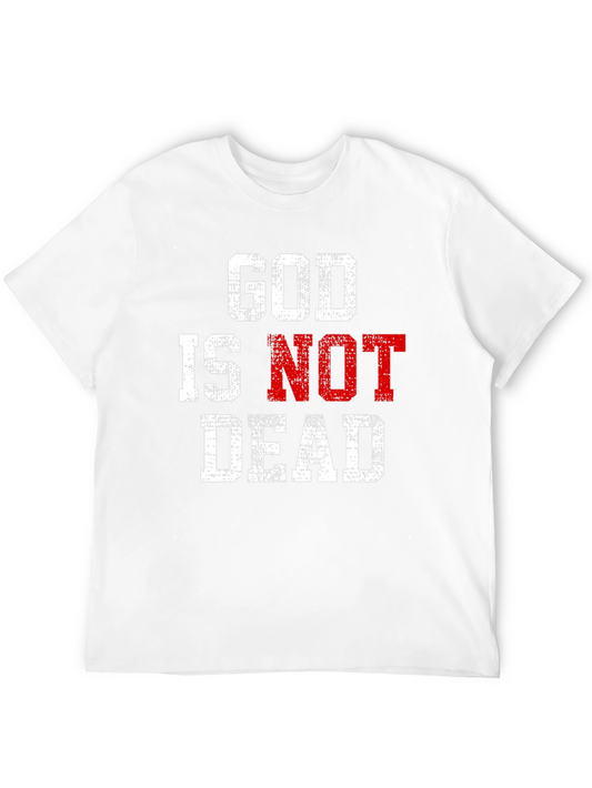God Is Not Dead Graphic Tee - Black Cotton T-Shirt