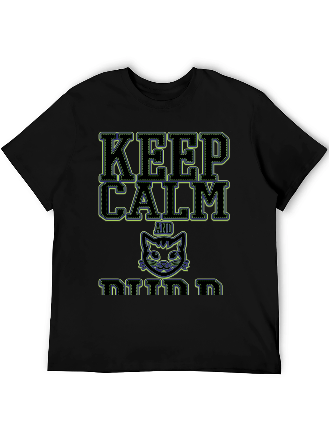 Keep Calm and Kitten On Graphic T-Shirt