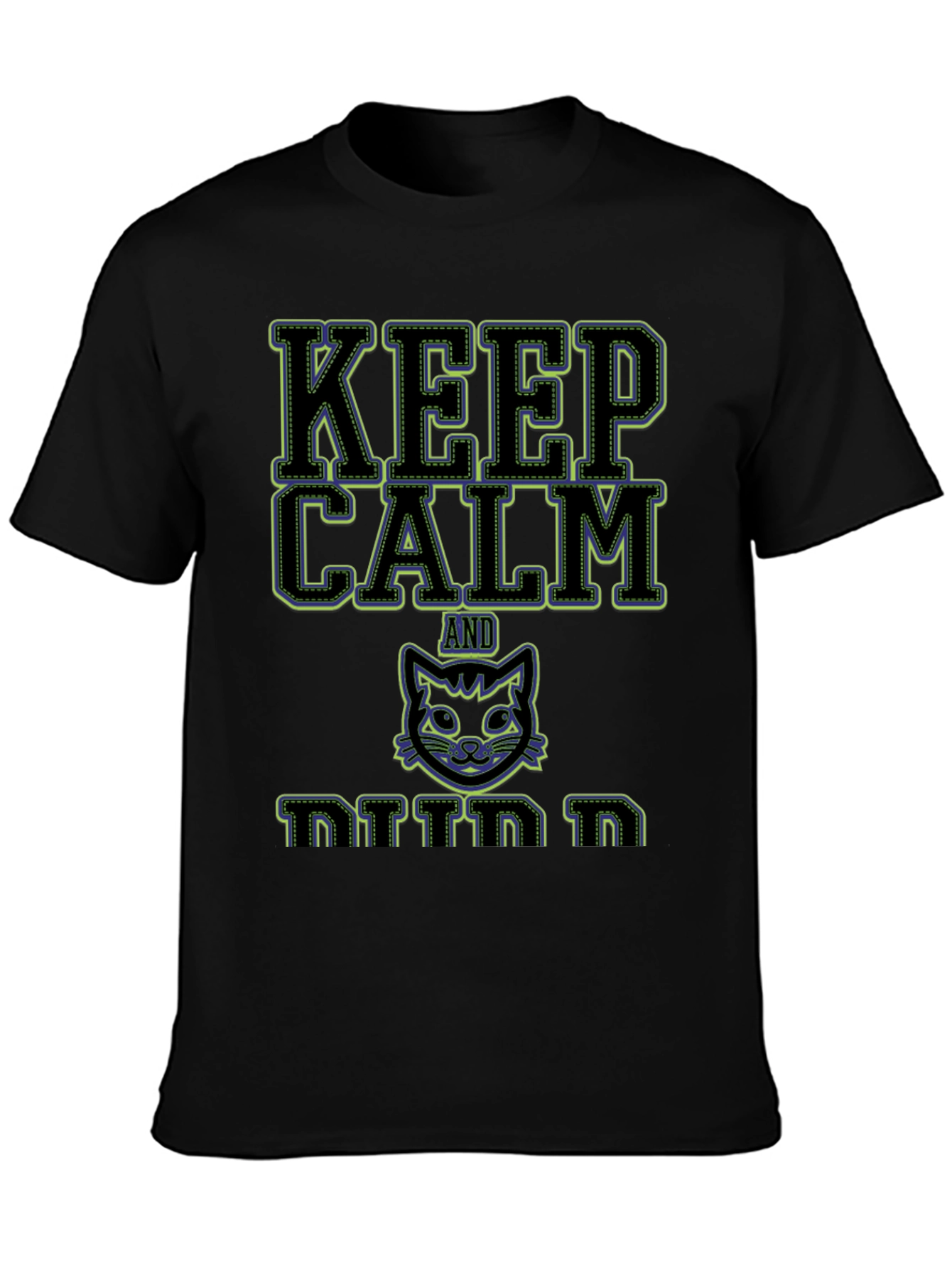 Keep Calm and Kitten On Graphic T-Shirt