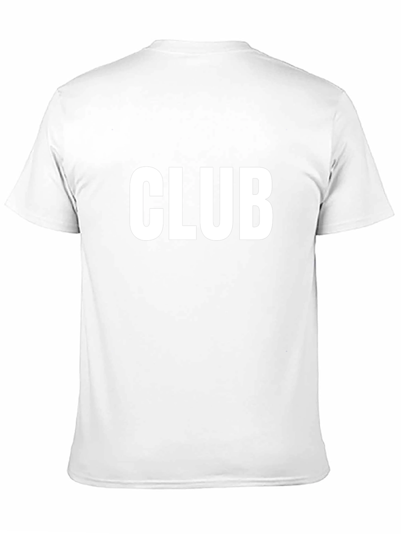 CLUB Graphic Tee - Mens Black Cotton T-Shirt