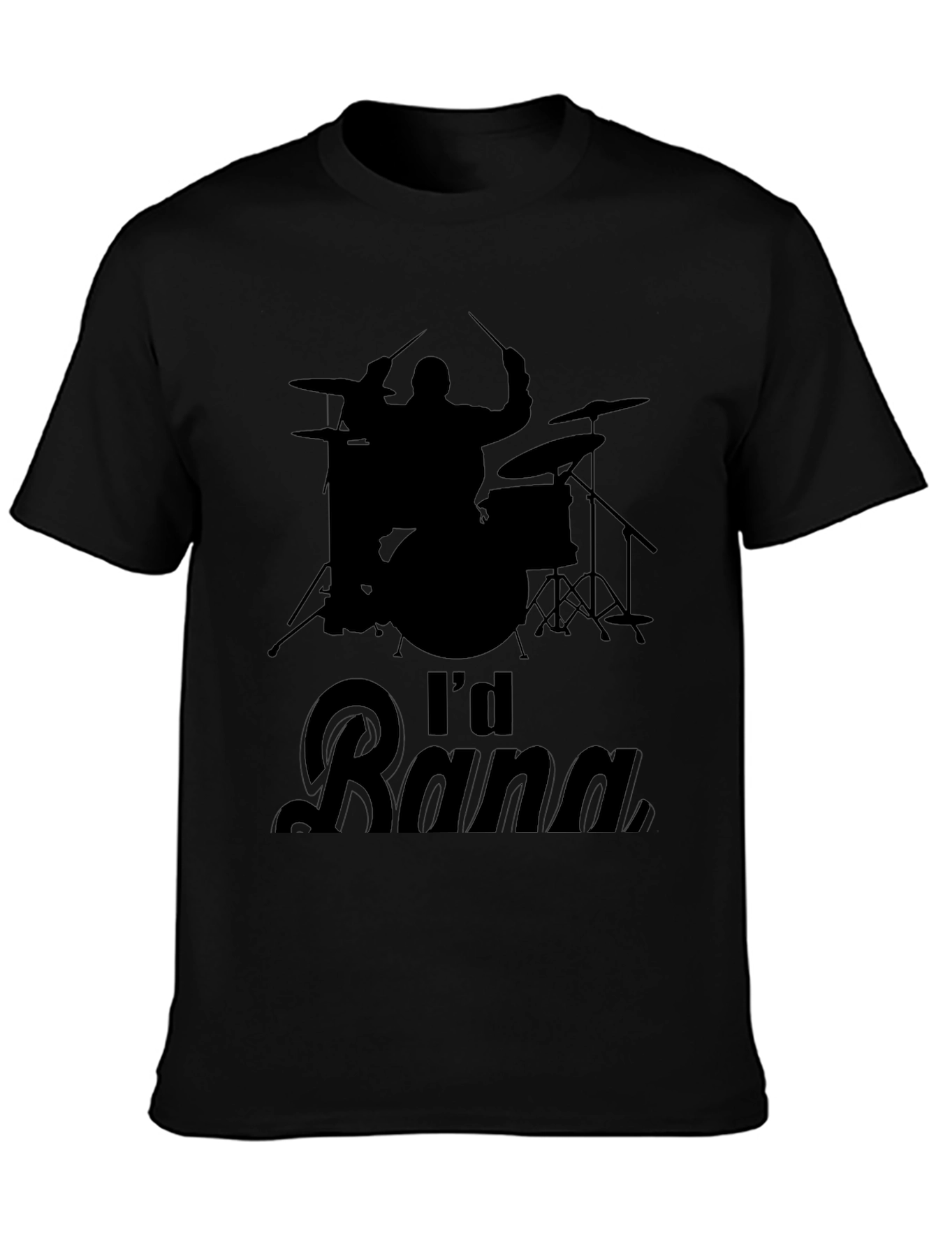 Drummer T-Shirt - Id Rather Be Drumming