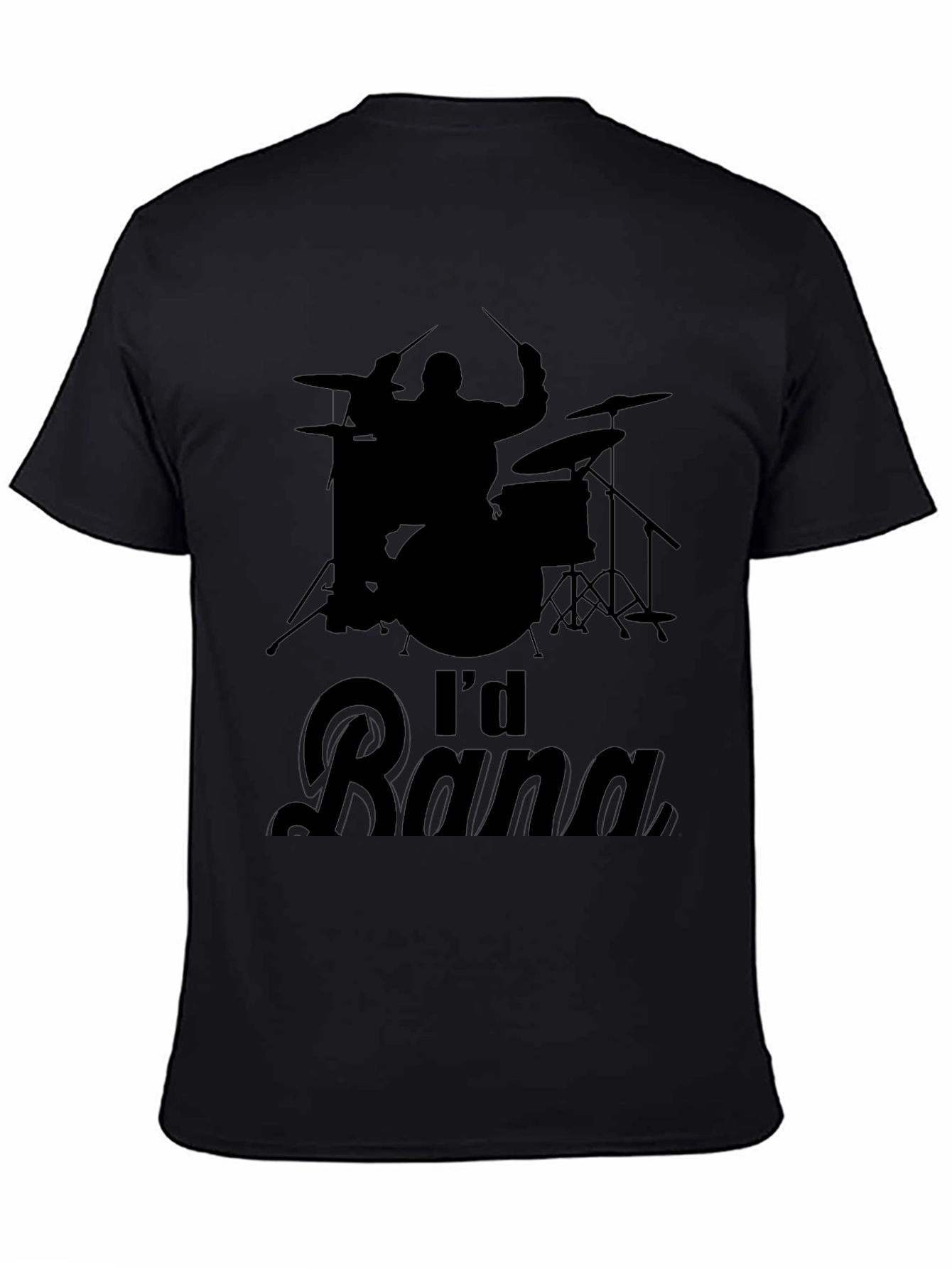 Drummer T-Shirt - Id Rather Be Drumming