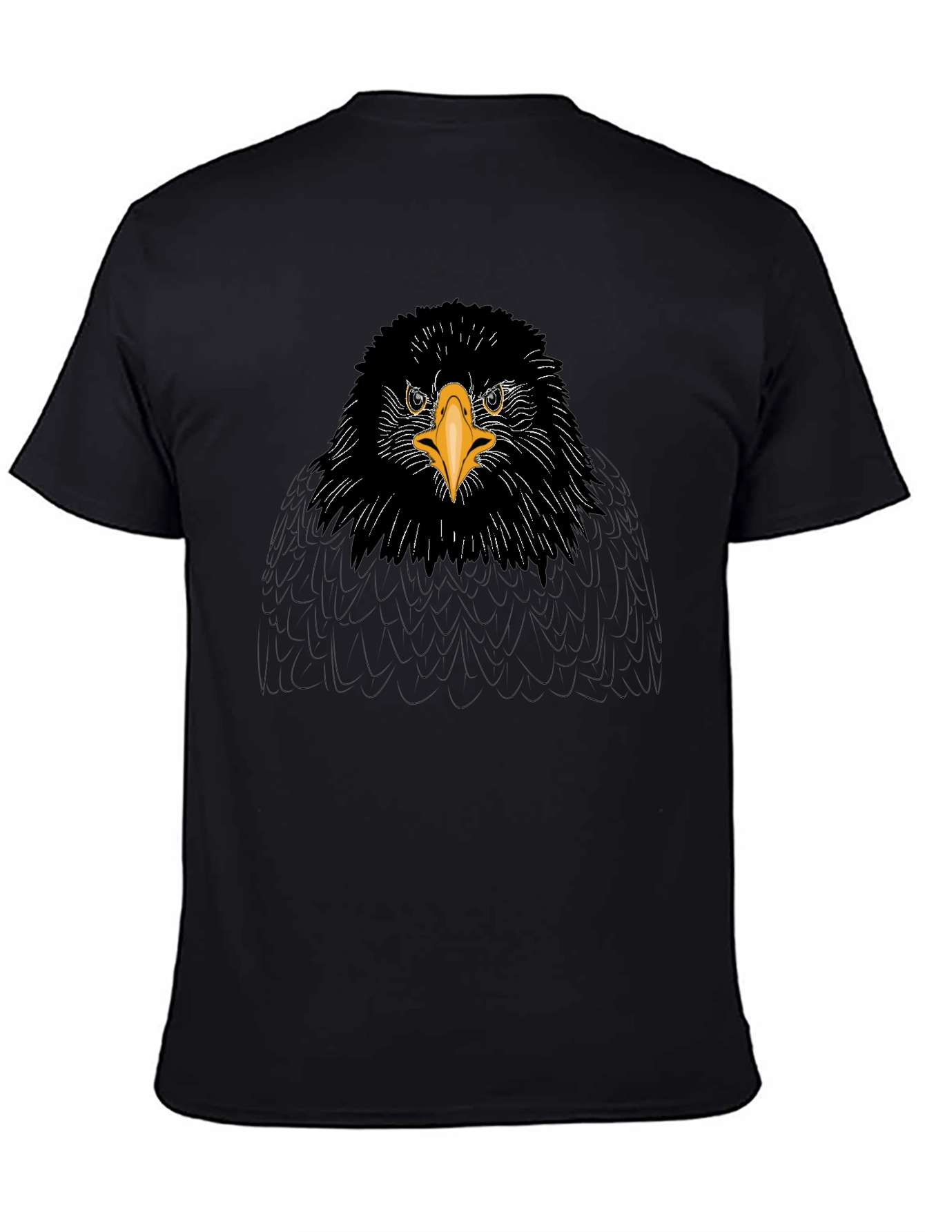 Black Eagle Graphic Tee - Mens Short Sleeve