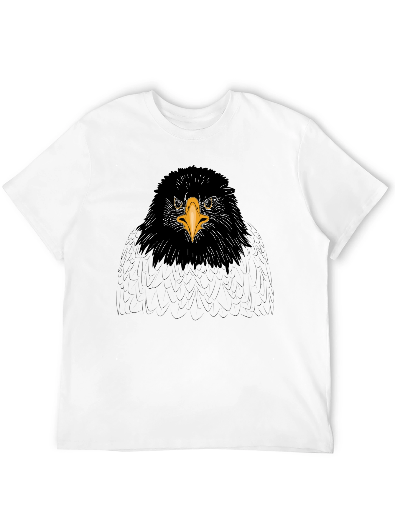 Black Eagle Graphic Tee - Mens Short Sleeve