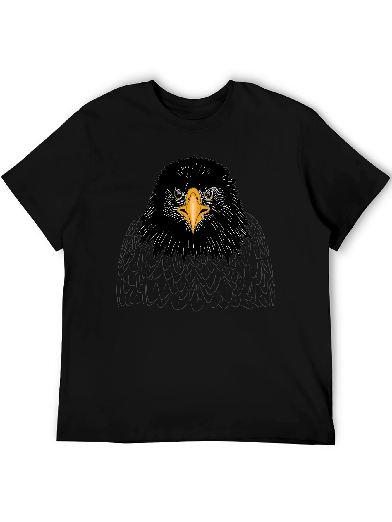 Black Eagle Graphic Tee - Mens Short Sleeve
