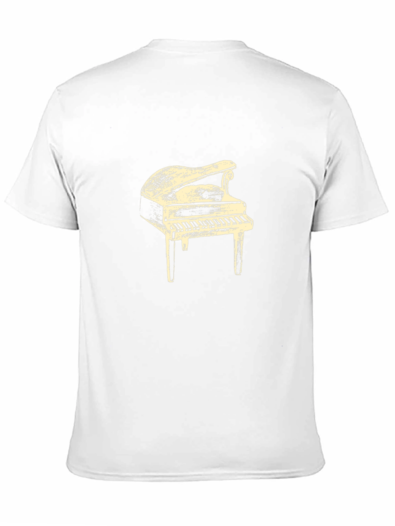 Piano Graphic Tee - Musical Style