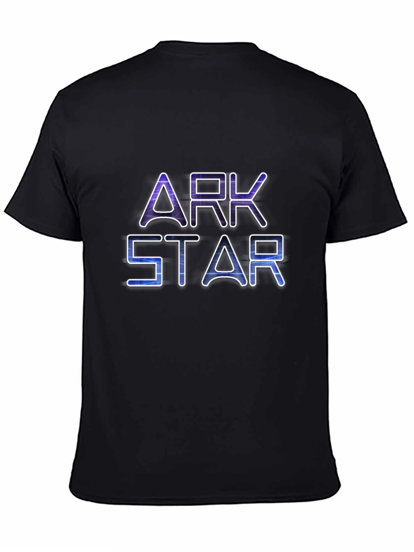 Ark Star Graphic Print Black T-Shirt