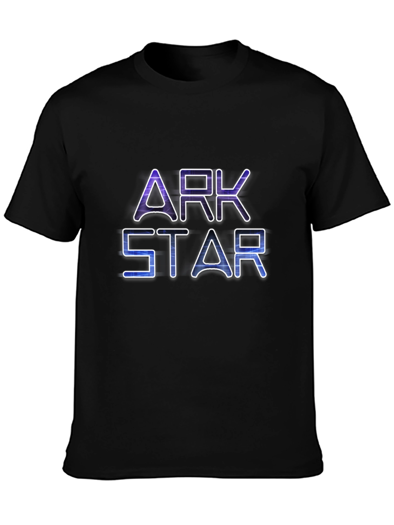 Ark Star Graphic Print Black T-Shirt