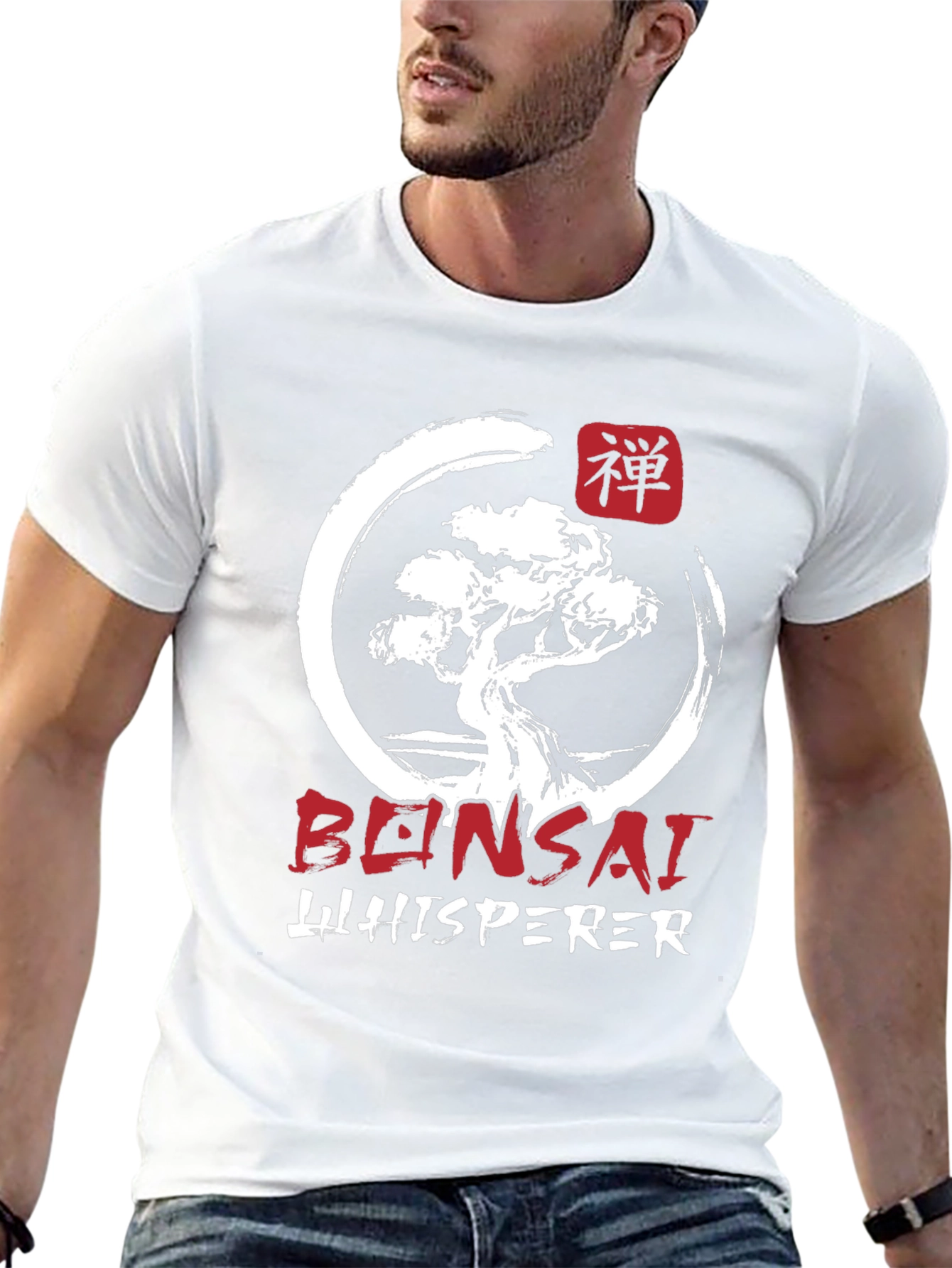 Bonsai Whisperer Graphic T-Shirt - Zen Garden Tee