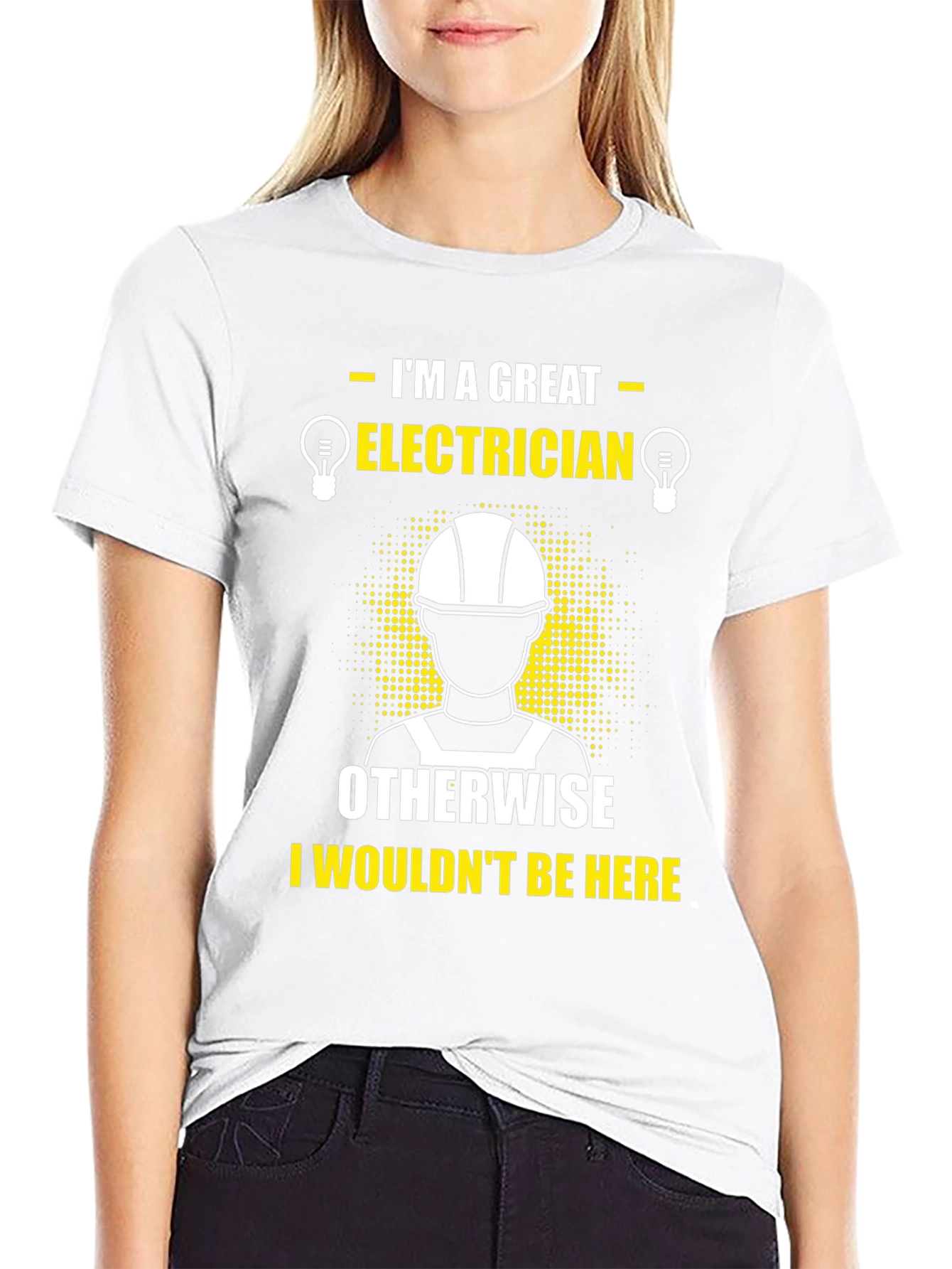 Great Electrician T-Shirt Funny Job Tee