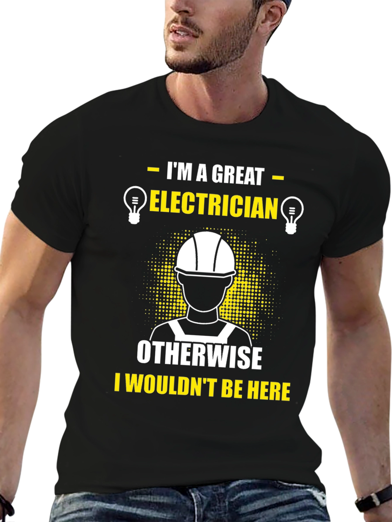 Great Electrician T-Shirt Funny Job Tee