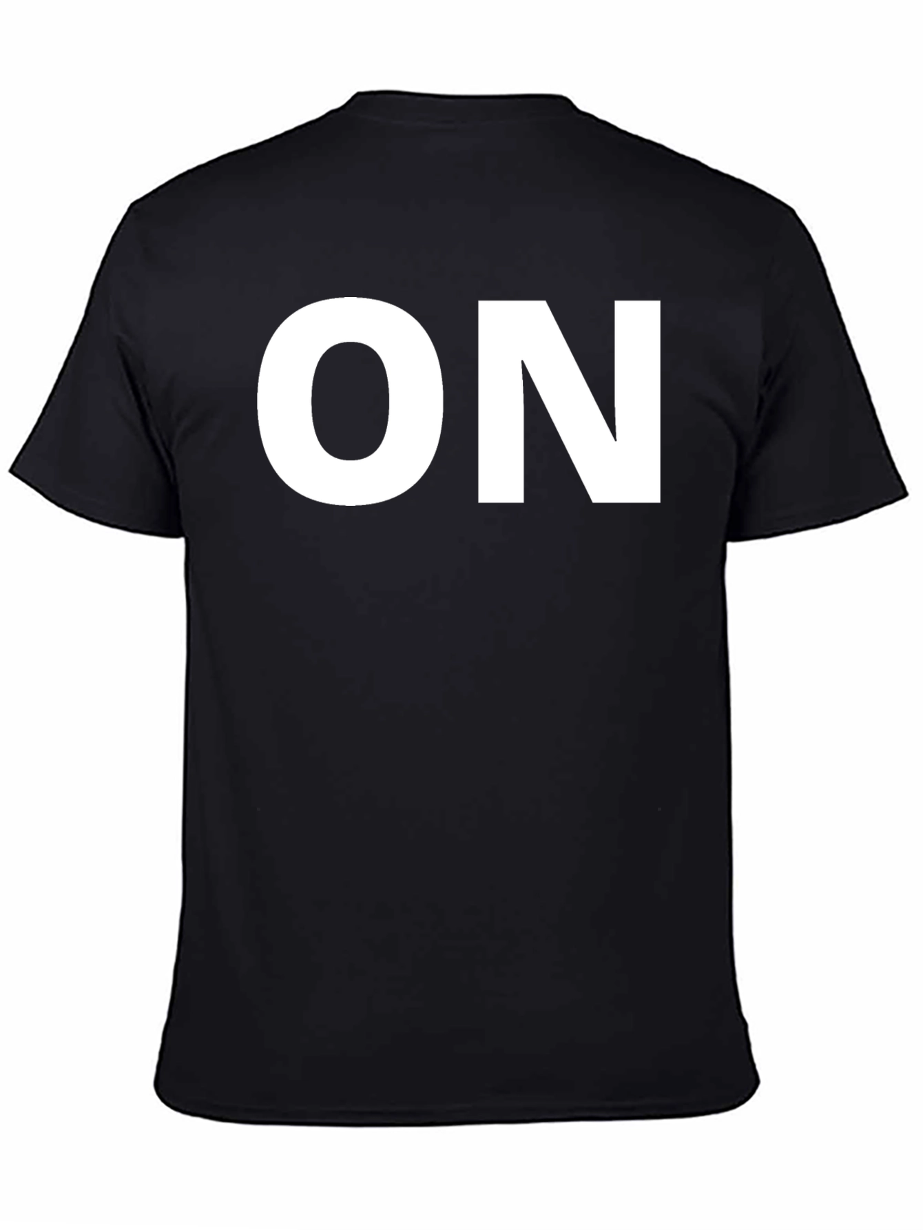 Bold ON Graphic Black T-Shirt