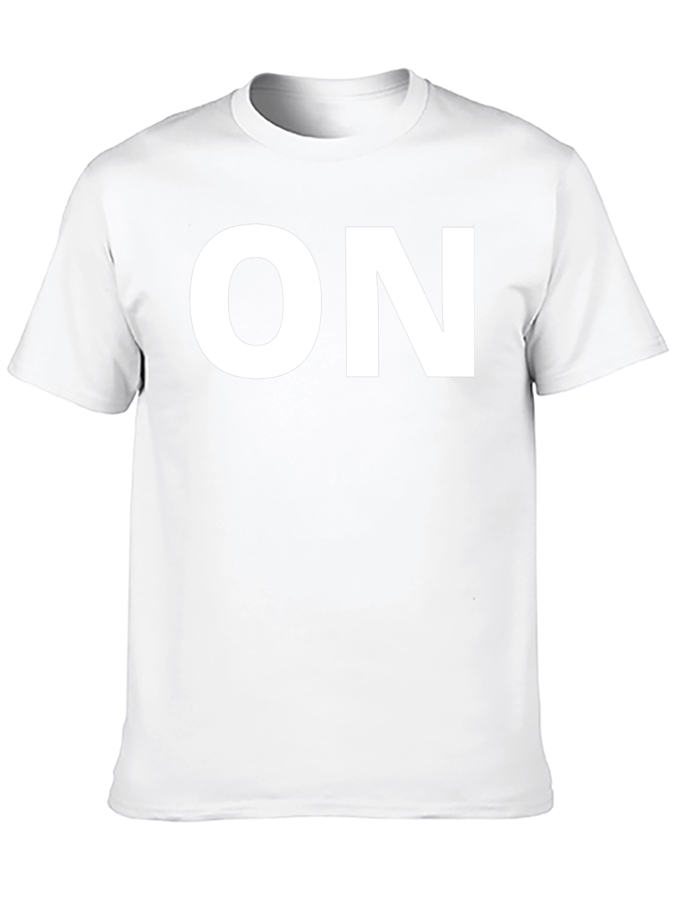 Bold ON Graphic Black T-Shirt