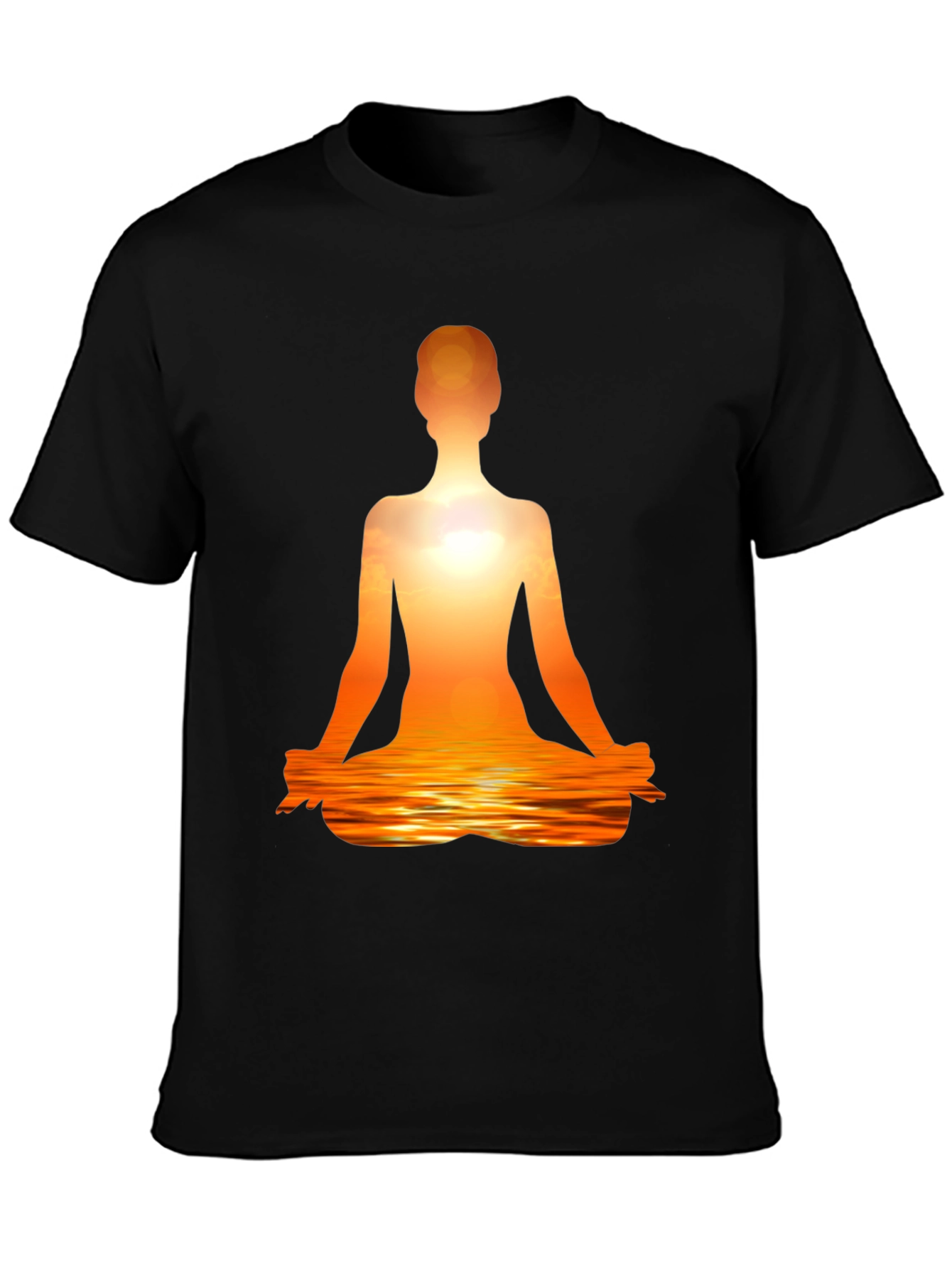 Sunset Meditation Graphic Tee