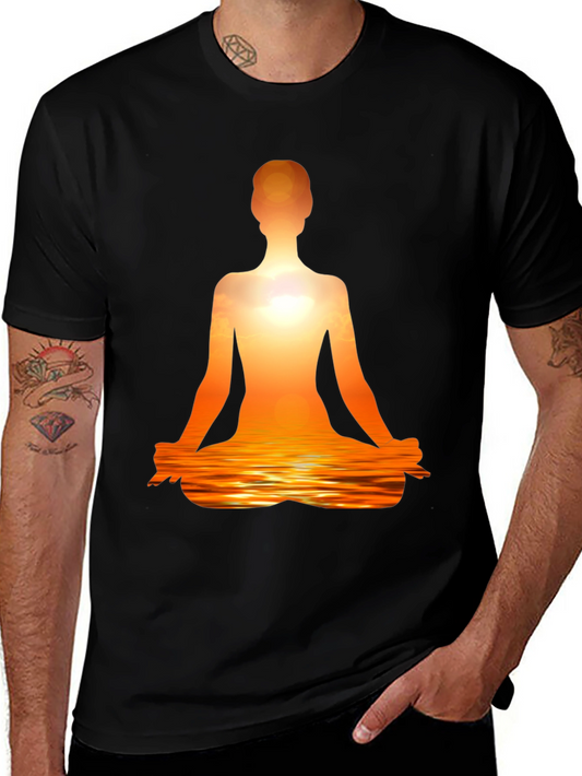 Sunset Meditation Graphic Tee