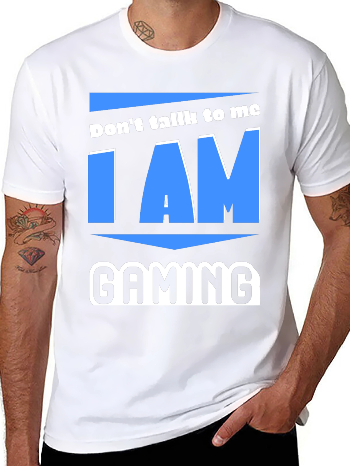 Dont Talk To Me I Am Gaming T-Shirt