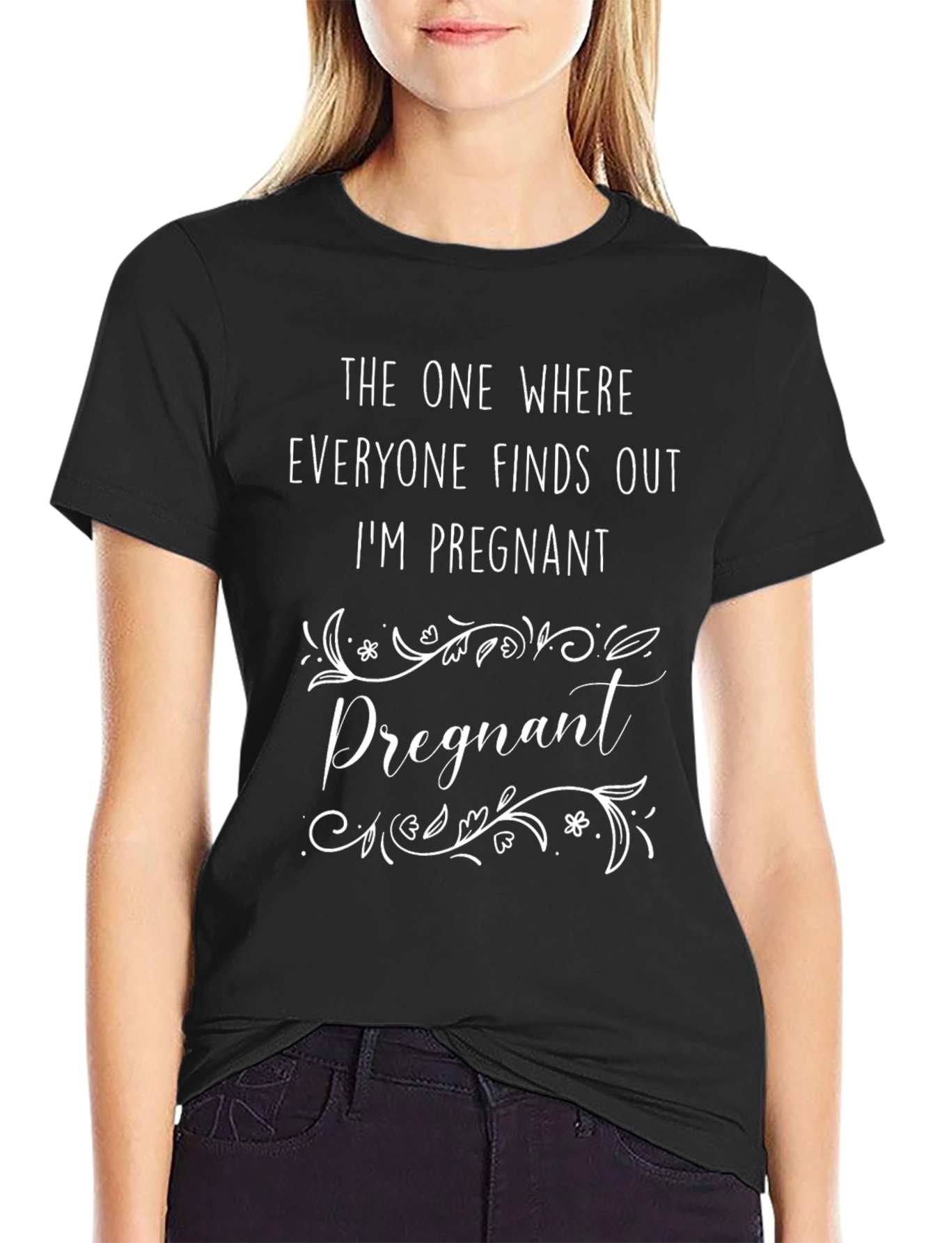 Funny Pregnancy Announcement T-Shirt