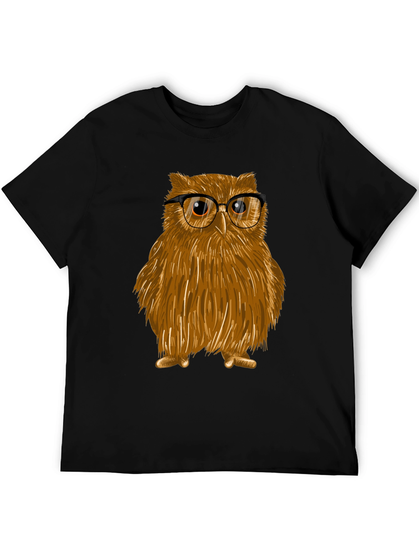 Owl with Glasses T-Shirt - Stylish & Unique Design