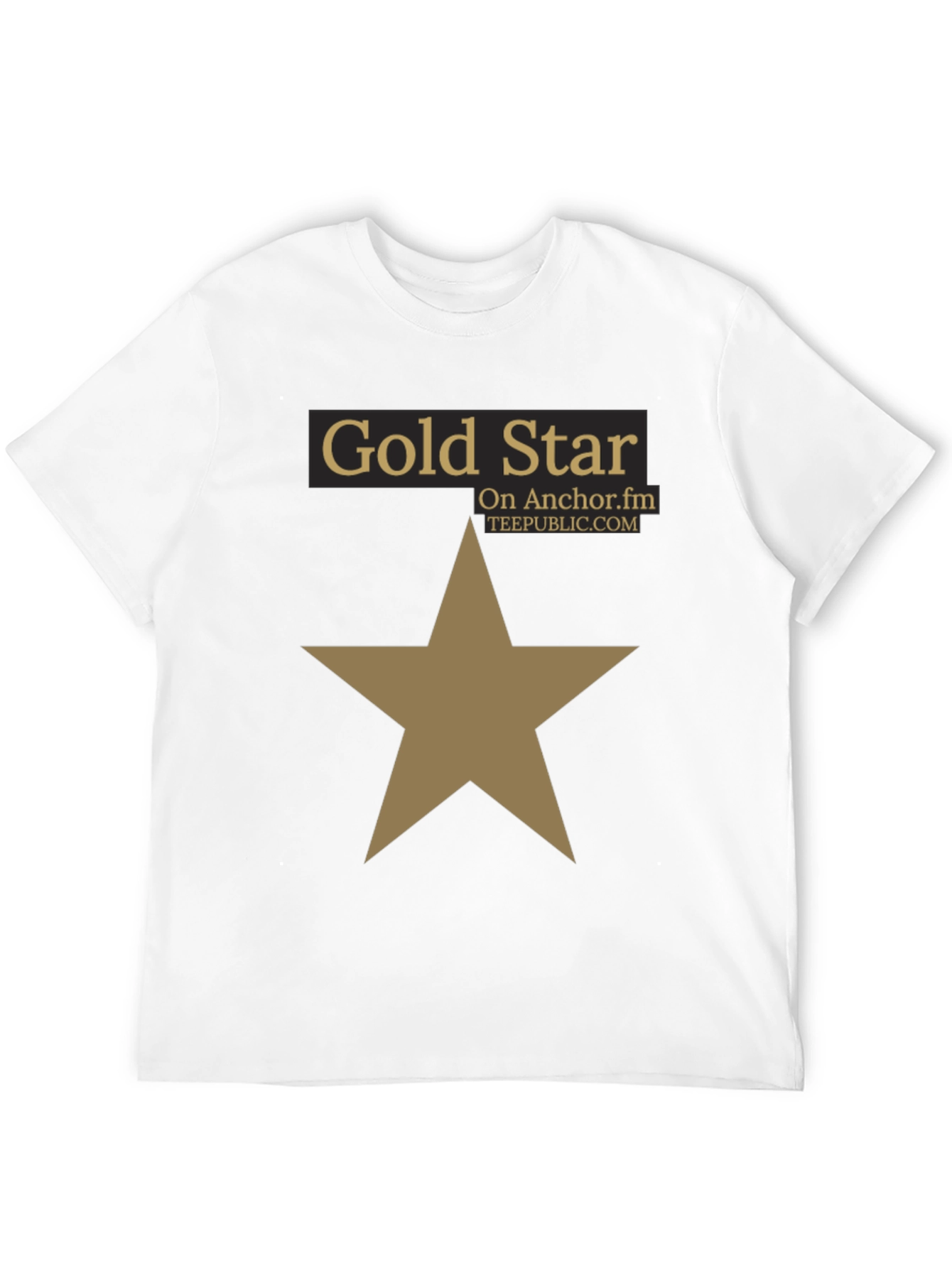 Gold Star Graphic Tee - Anchor.fm