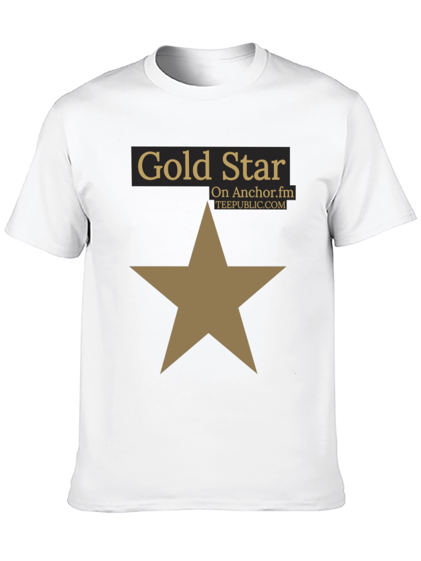 Gold Star Graphic Tee - Anchor.fm