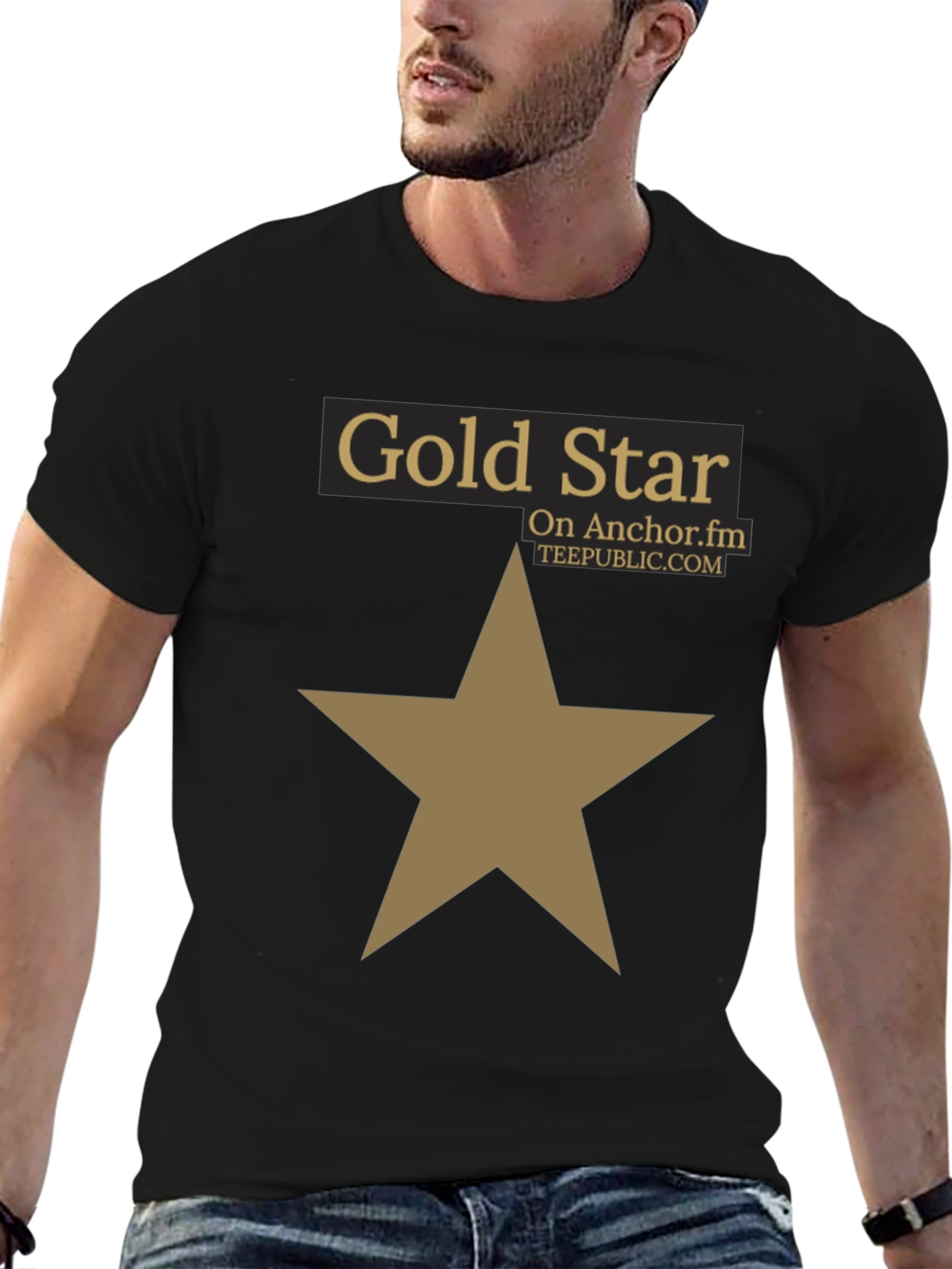 Gold Star Graphic Tee - Anchor.fm