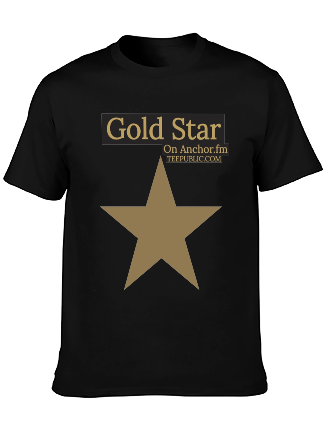 Gold Star Graphic Tee - Anchor.fm