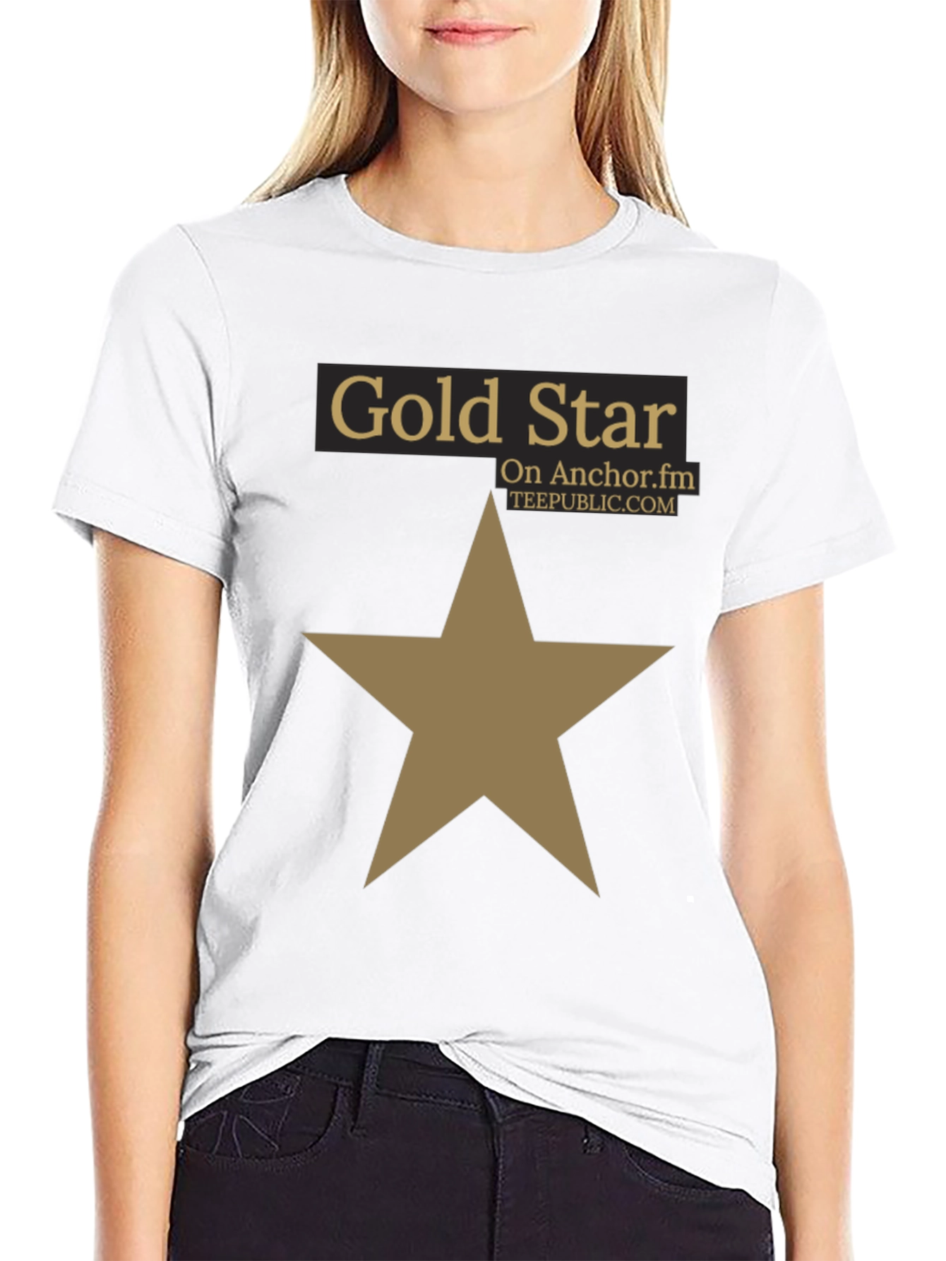 Gold Star Graphic Tee - Anchor.fm
