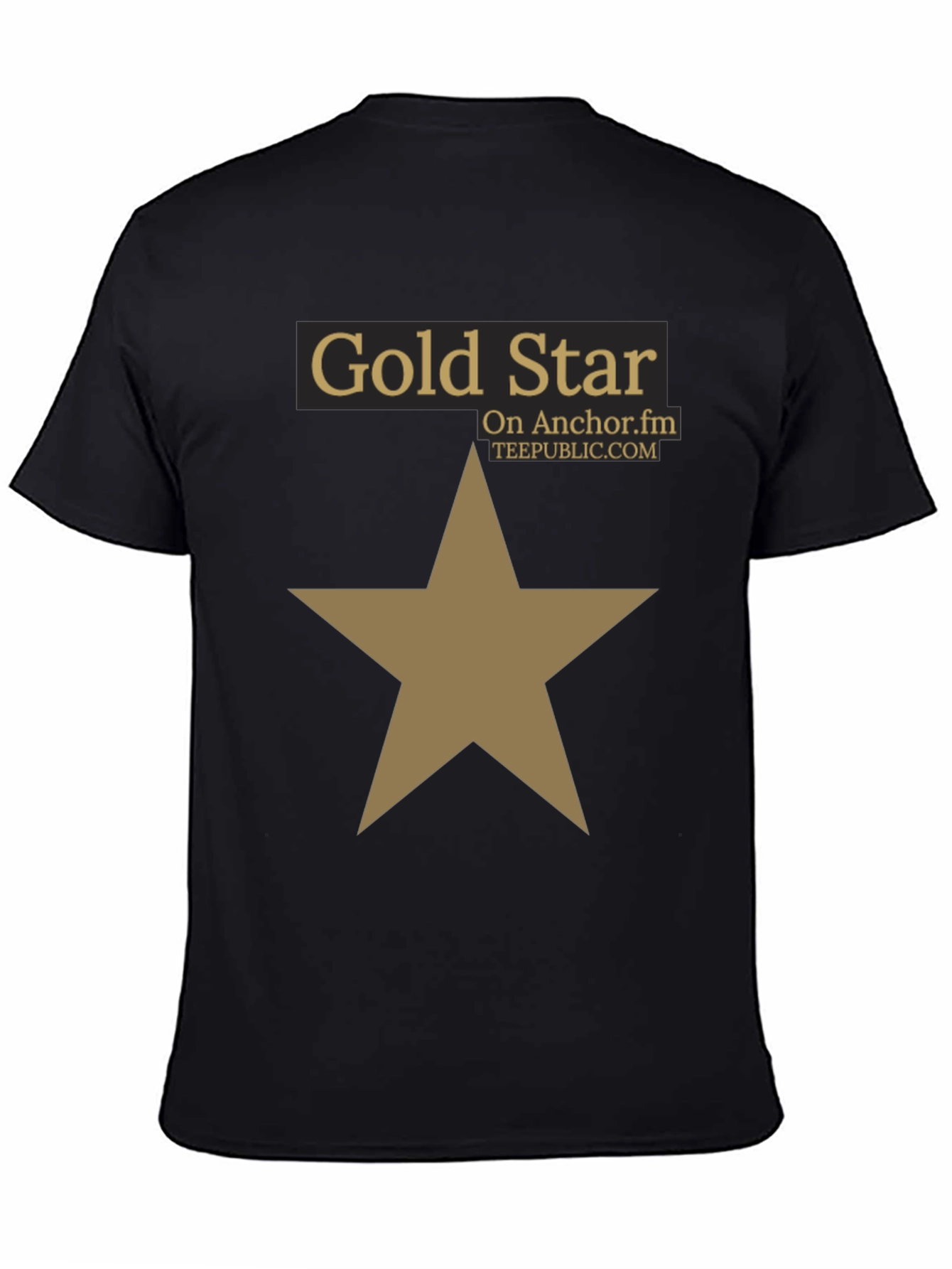 Gold Star Graphic Tee - Anchor.fm