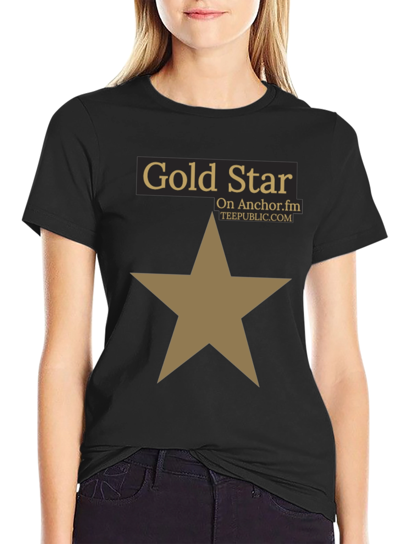 Gold Star Graphic Tee - Anchor.fm