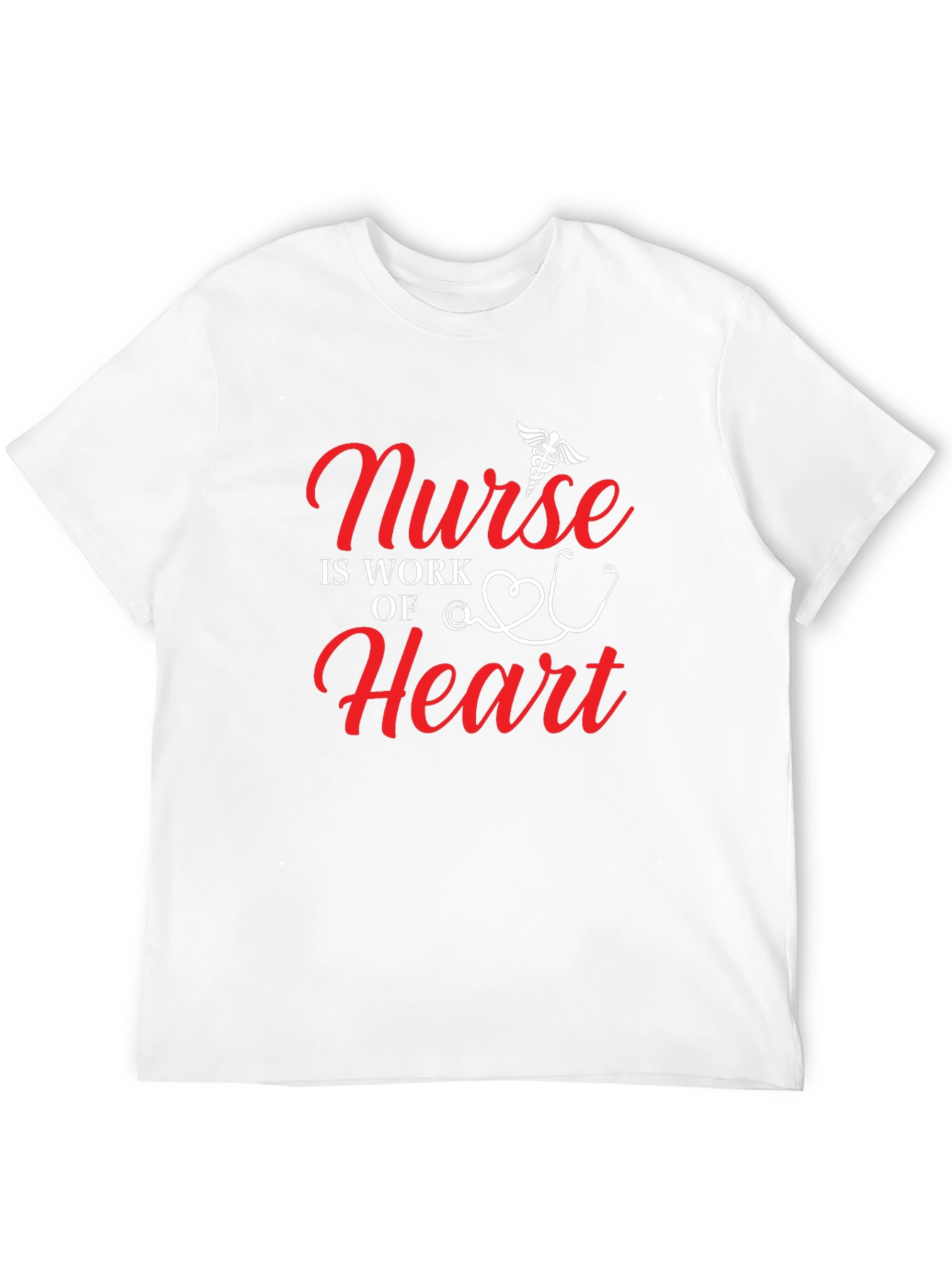 Nurse Heart Work T-Shirt