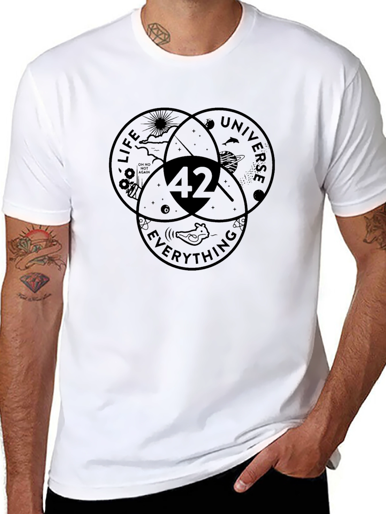 42 Life Universe Everything T-Shirt - Soft Cotton Tee